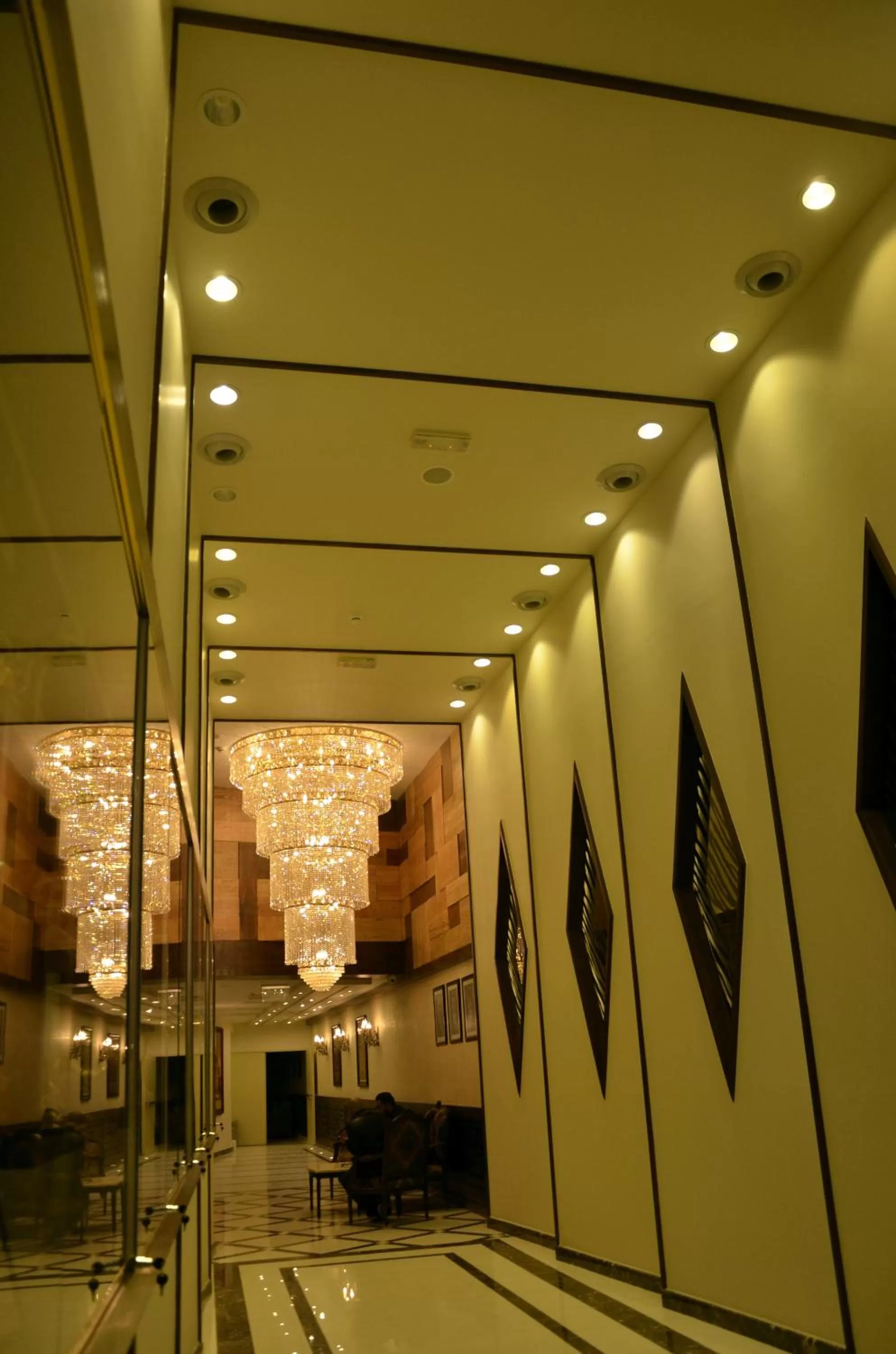 Decorative detail in City Rose Hotel Suites