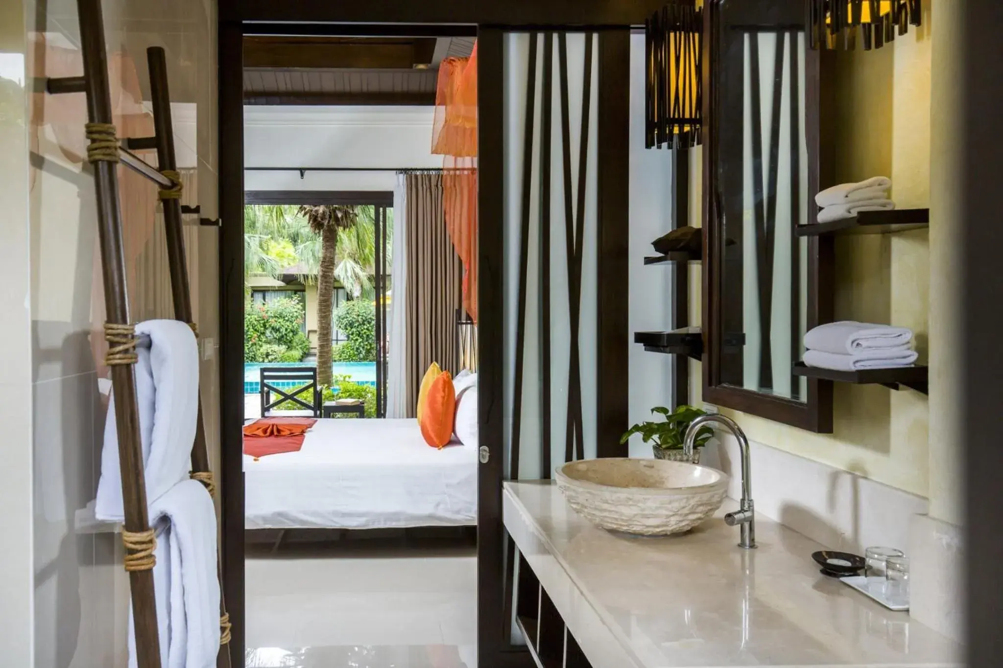 Property building, Bathroom in TUI BLUE The Passage Samui Private Pool Villas & Beach Resort