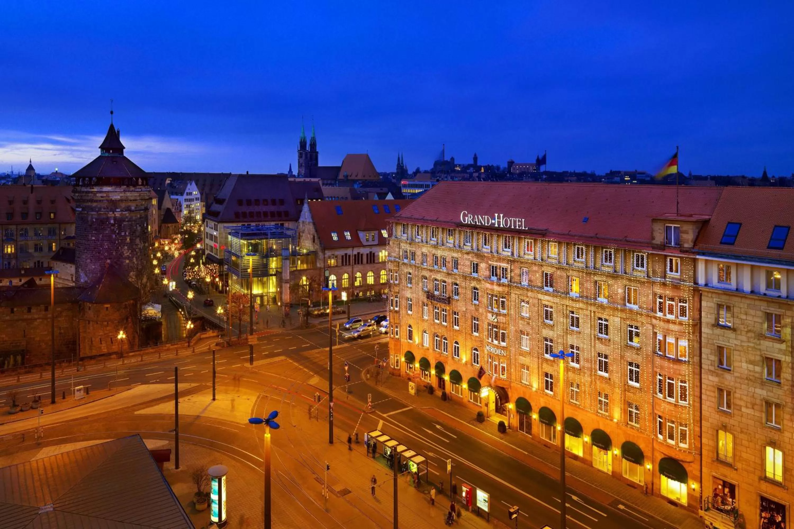 Property building in Le Méridien Grand Hotel Nürnberg