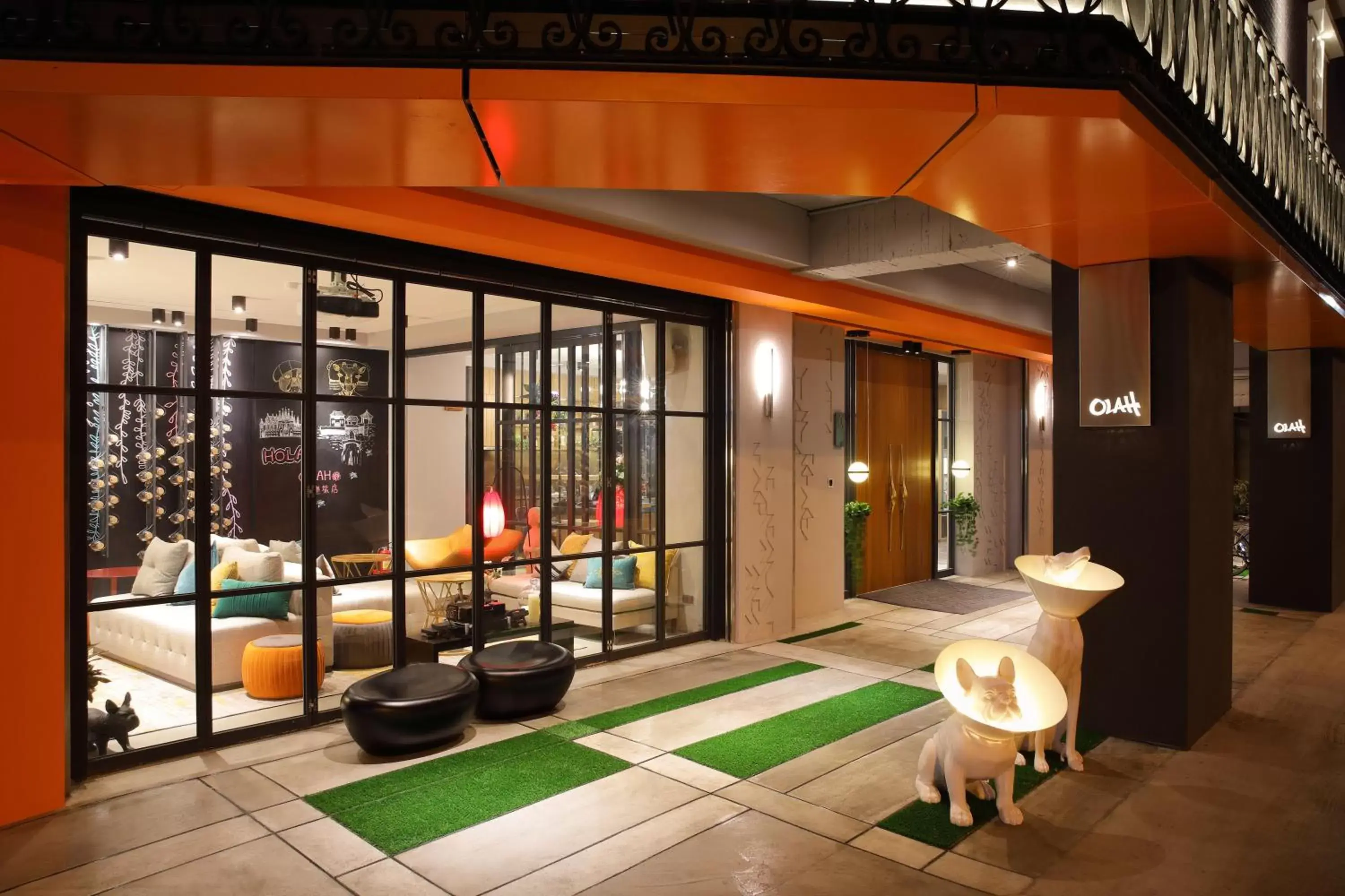 Facade/entrance in OLAH Poshtel - Hualien Zhongfu Facade/entrance in OLAH Poshtel - Hualien Zhongfu