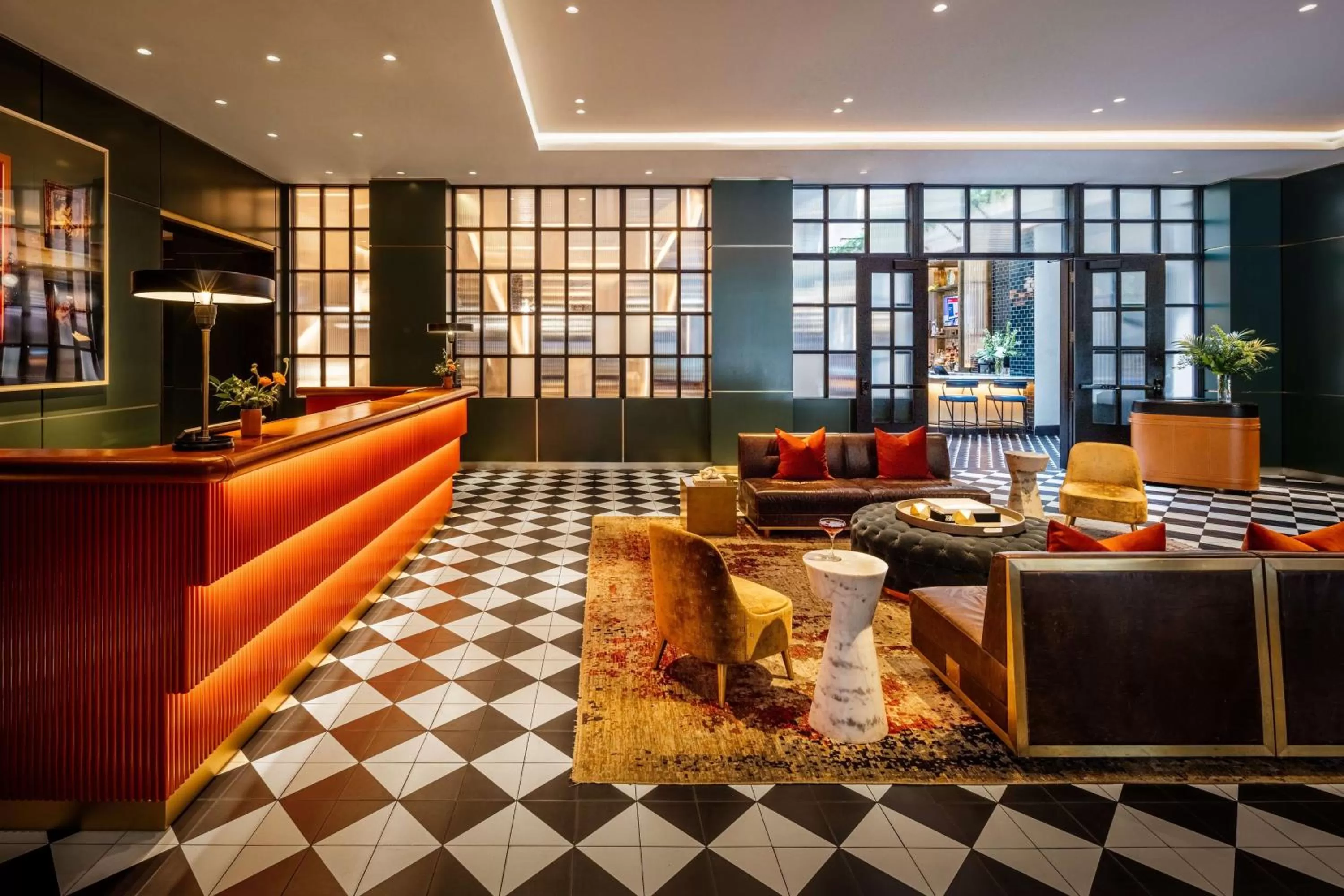 Lobby or reception in Dream Nashville, by Hyatt