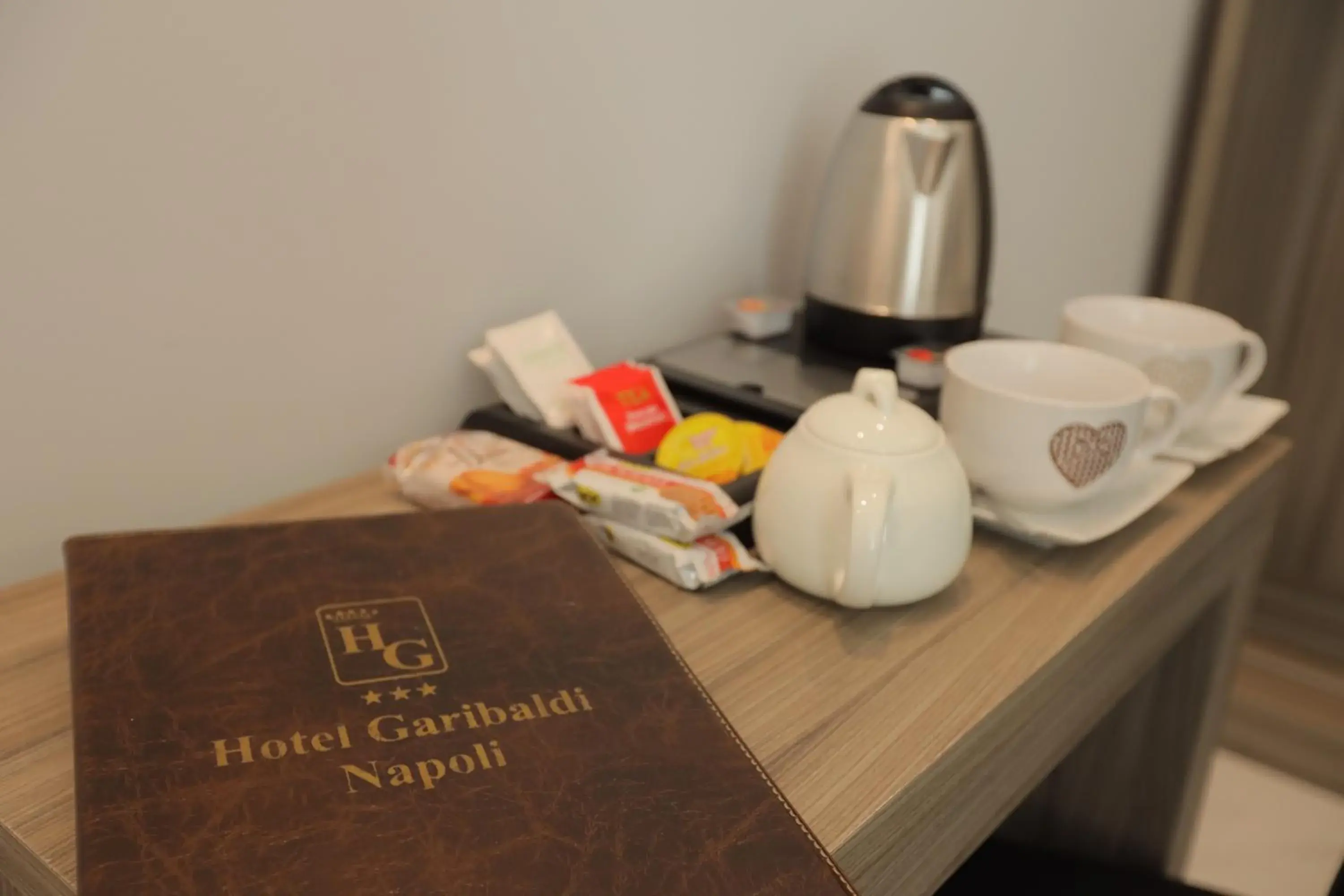 Coffee/tea facilities in Hotel Garibaldi