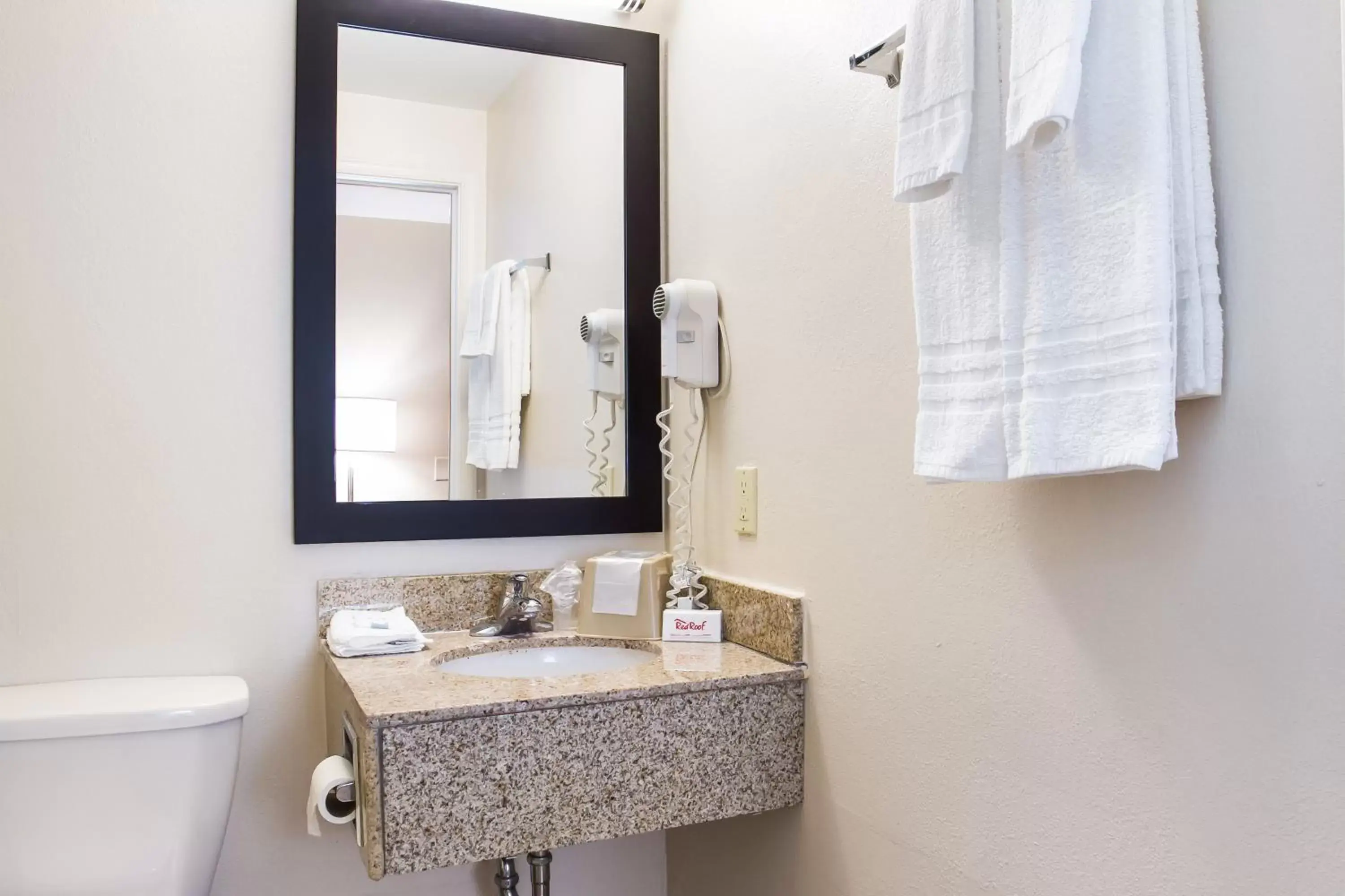 Bathroom in Red Roof Inn York Downtown