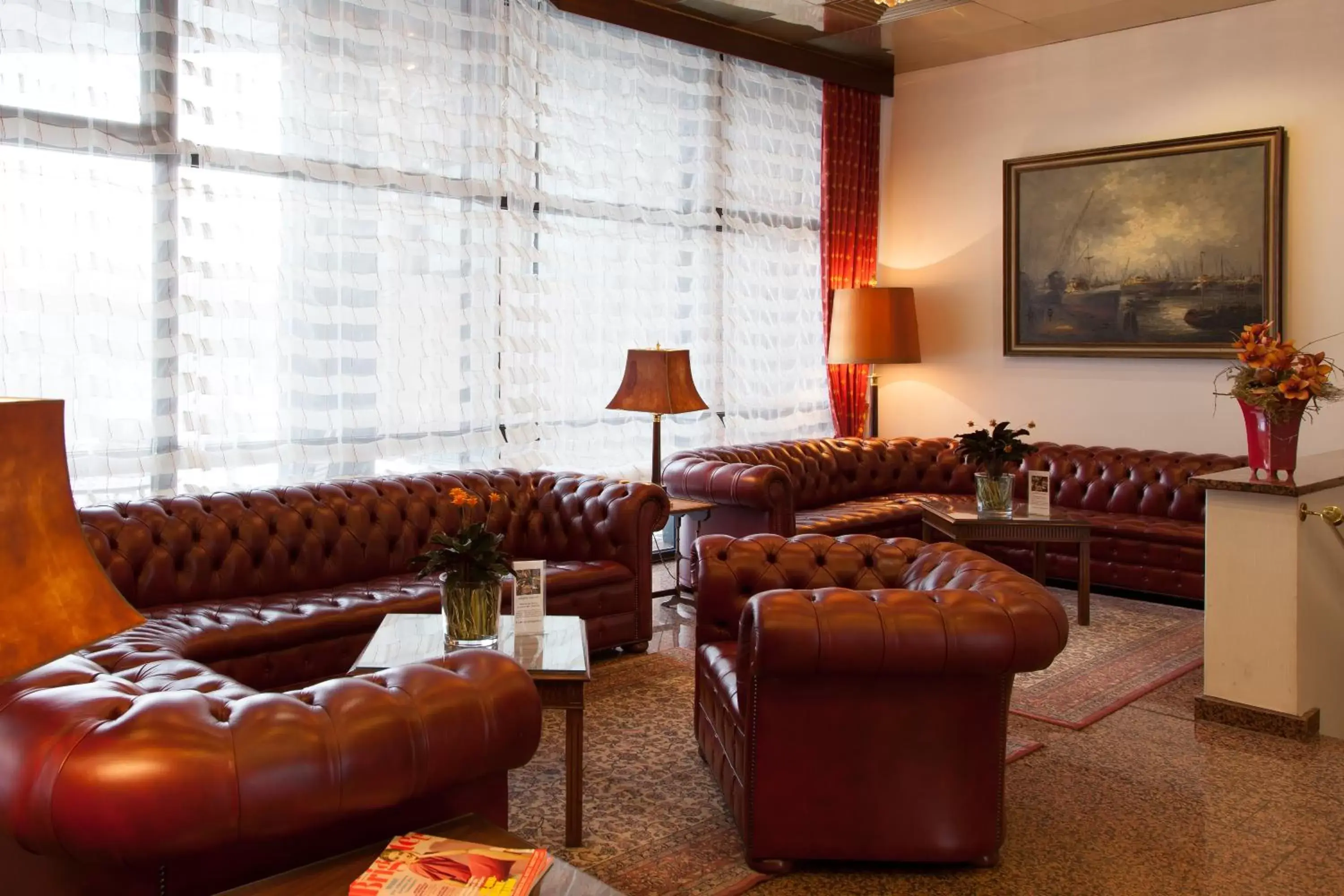 Lounge or bar, Seating Area in Hotel Panorama Hamburg-Billstedt