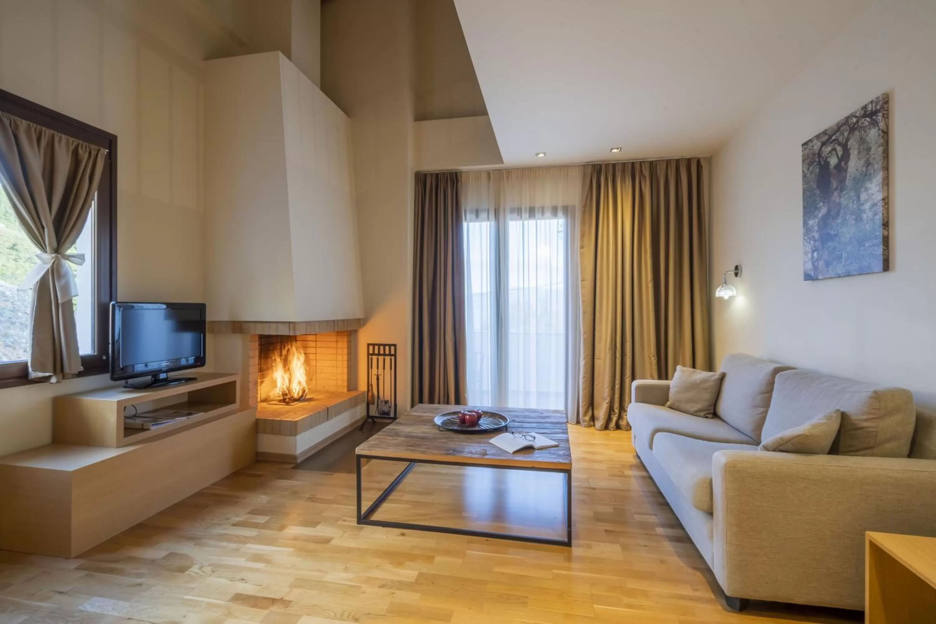 Living room in Anemolia Mountain Resort