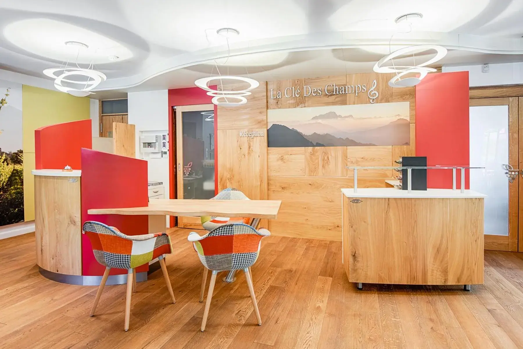 Lobby or reception in La Clé Des Champs Lobby or reception in La Clé Des Champs