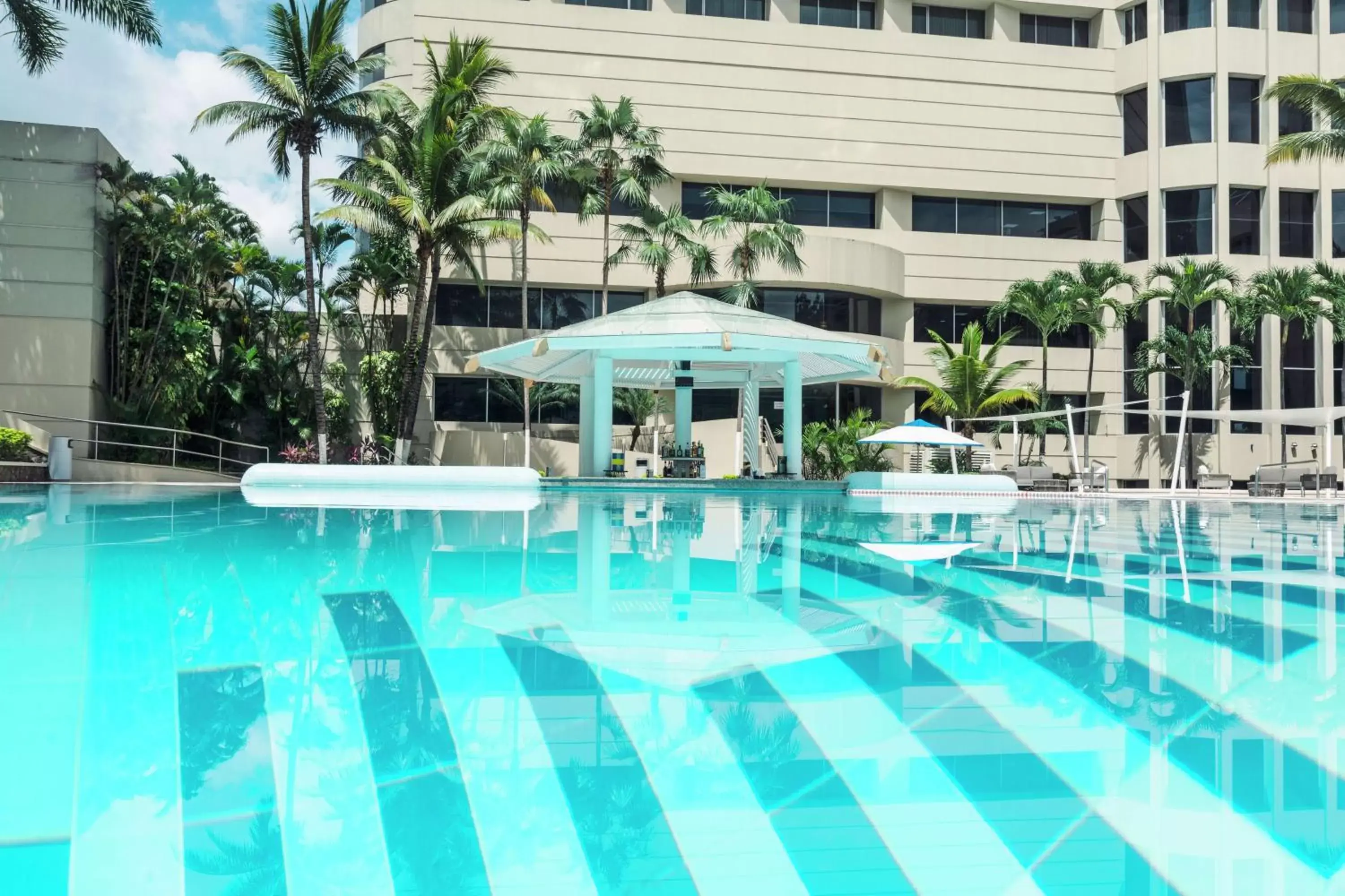 Pool view, Swimming Pool in Hilton Colon Guayaquil Hotel