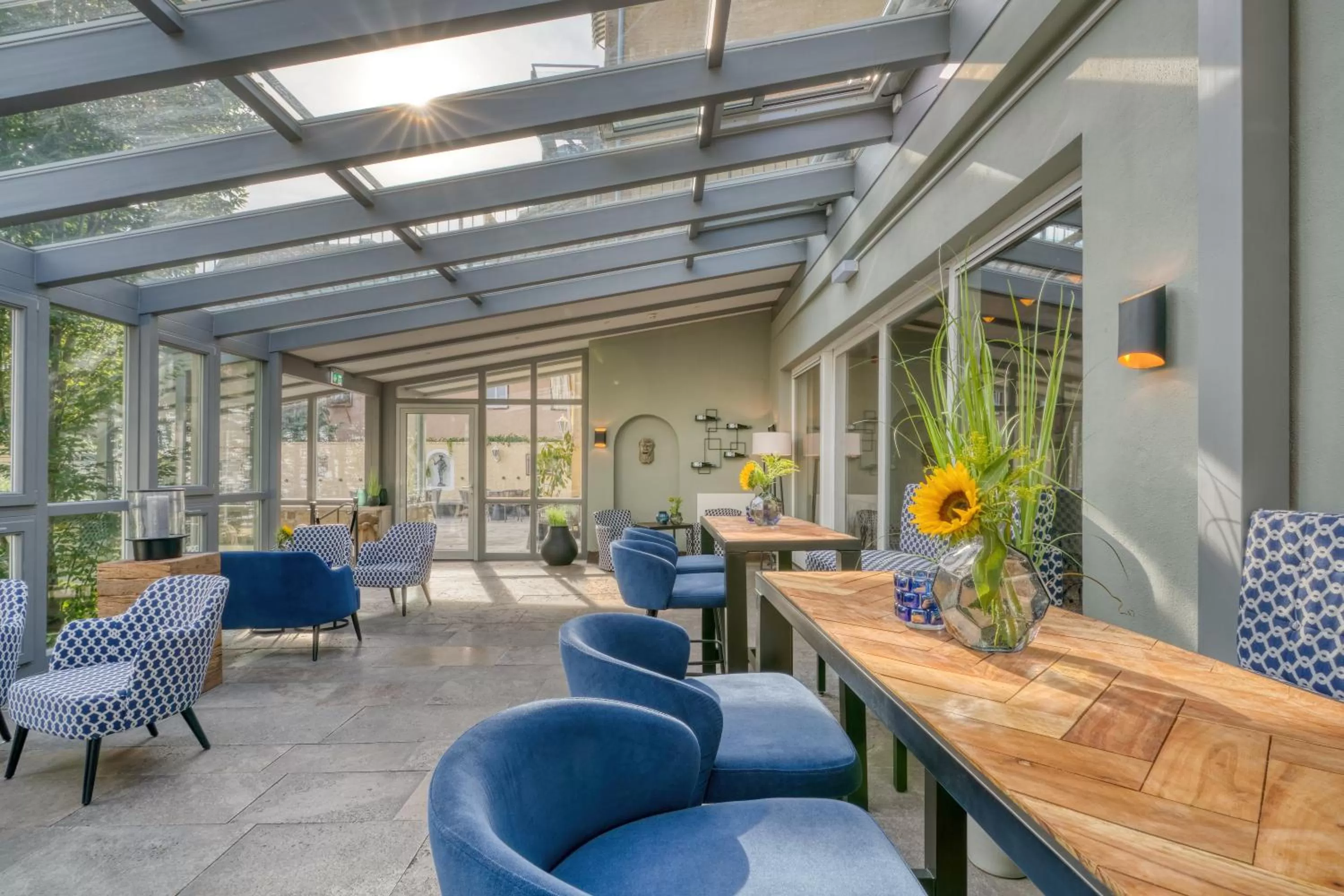 Seating area in Hotel Eisenhut