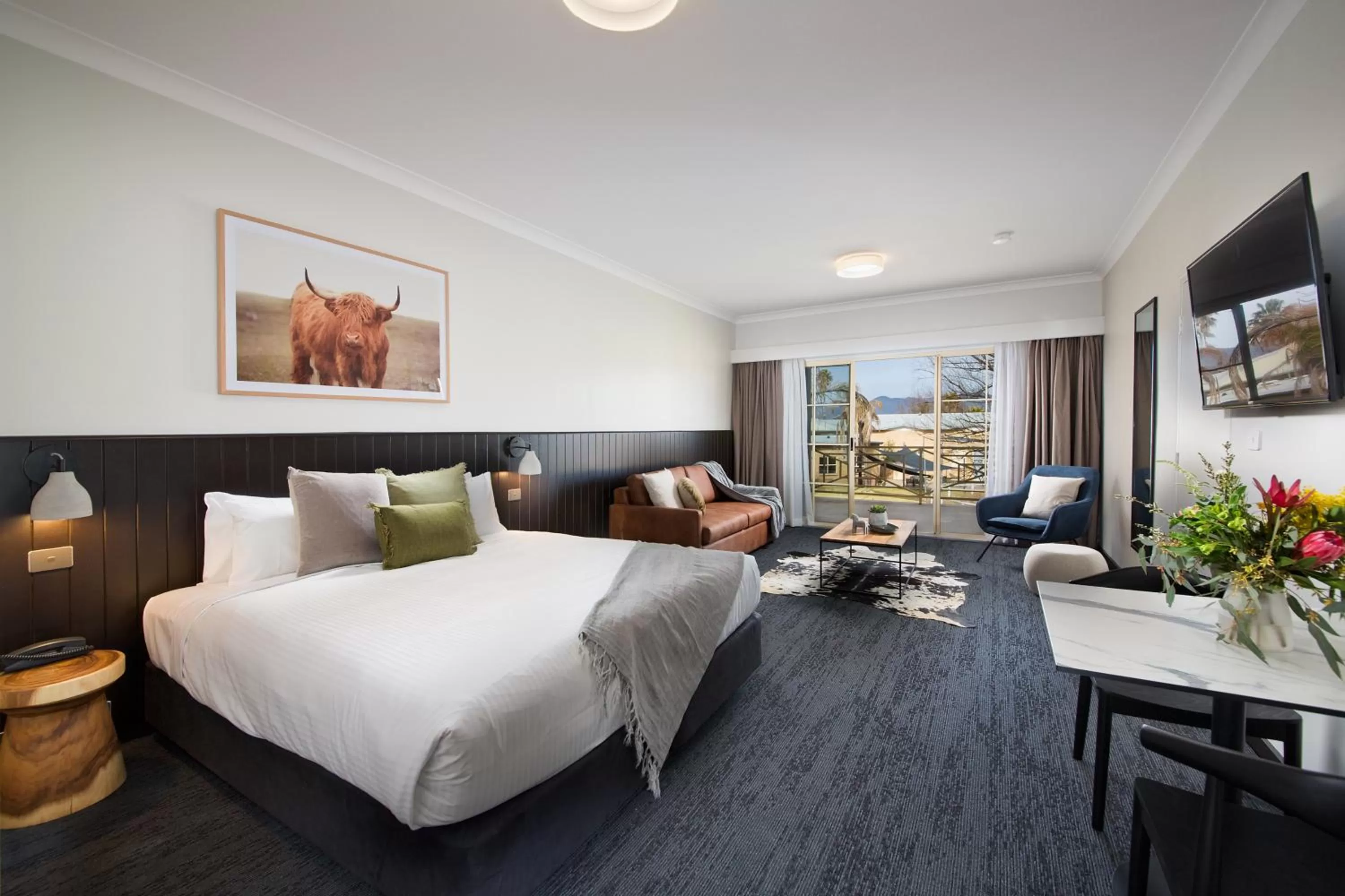 Coffee/tea facilities, Bed in Parklands Resort Mudgee