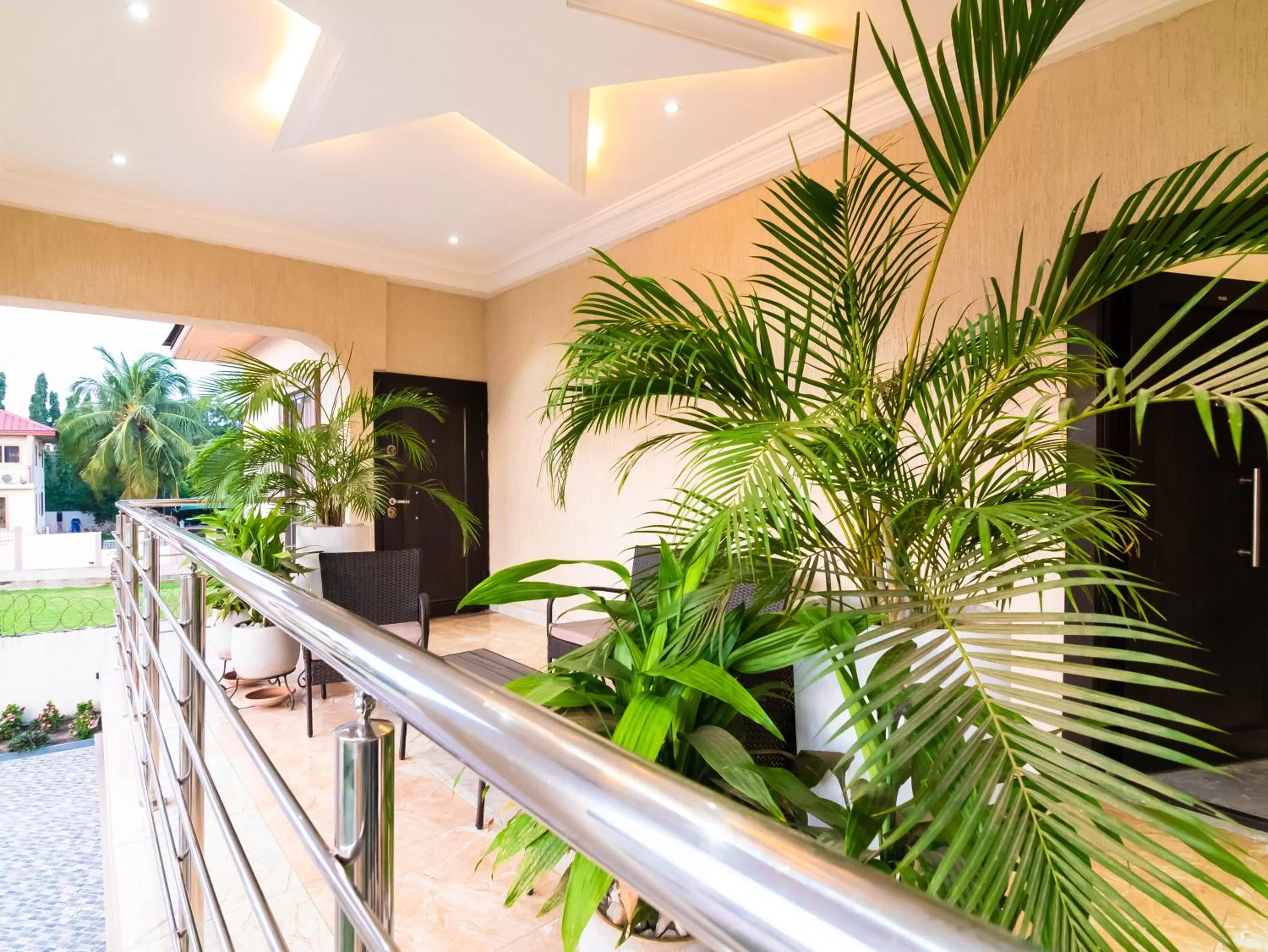 Balcony/Terrace in KoKo Palm Inn LTD