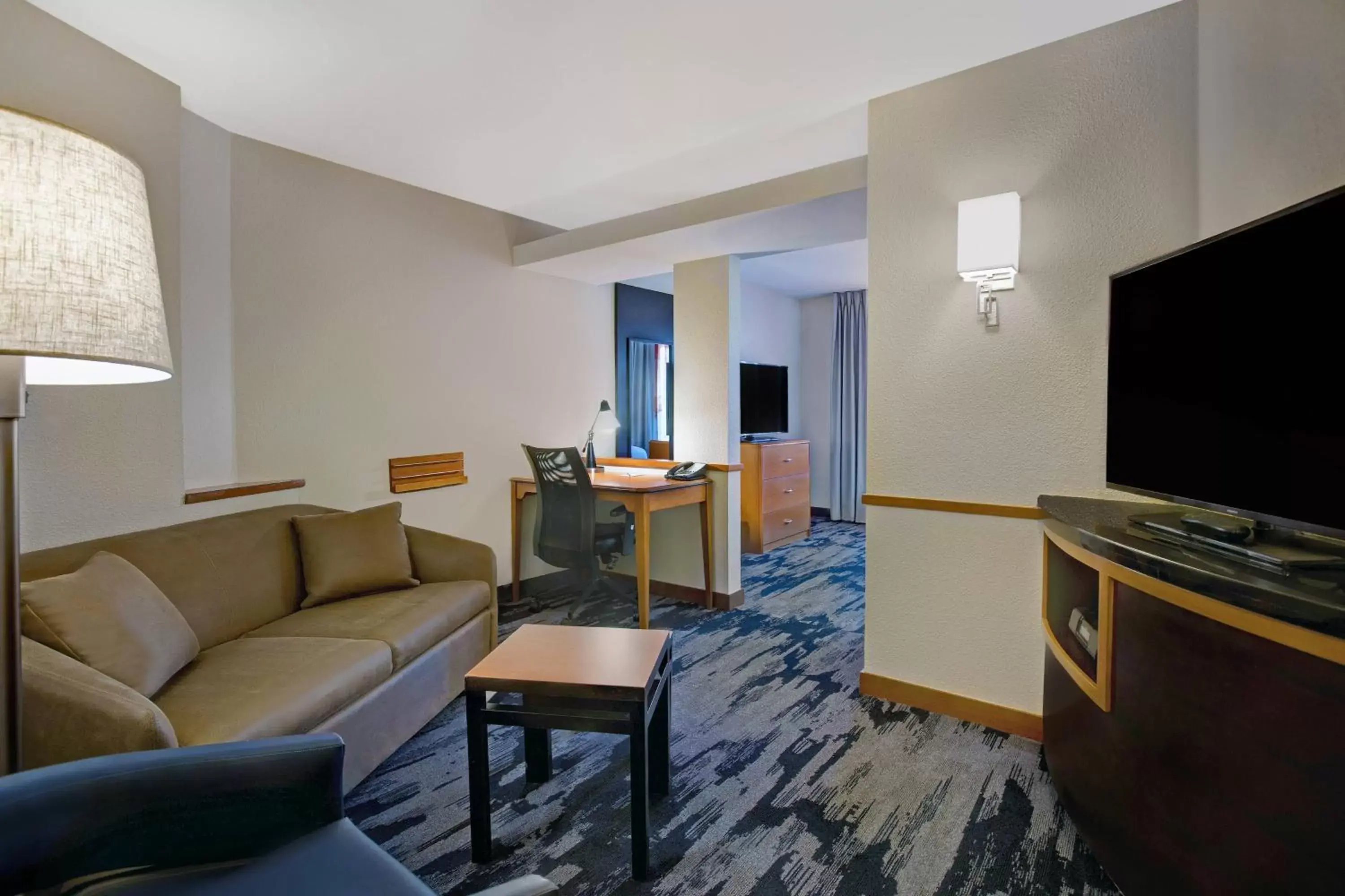 Living room, Seating Area in Fairfield Inn and Suites Carlsbad