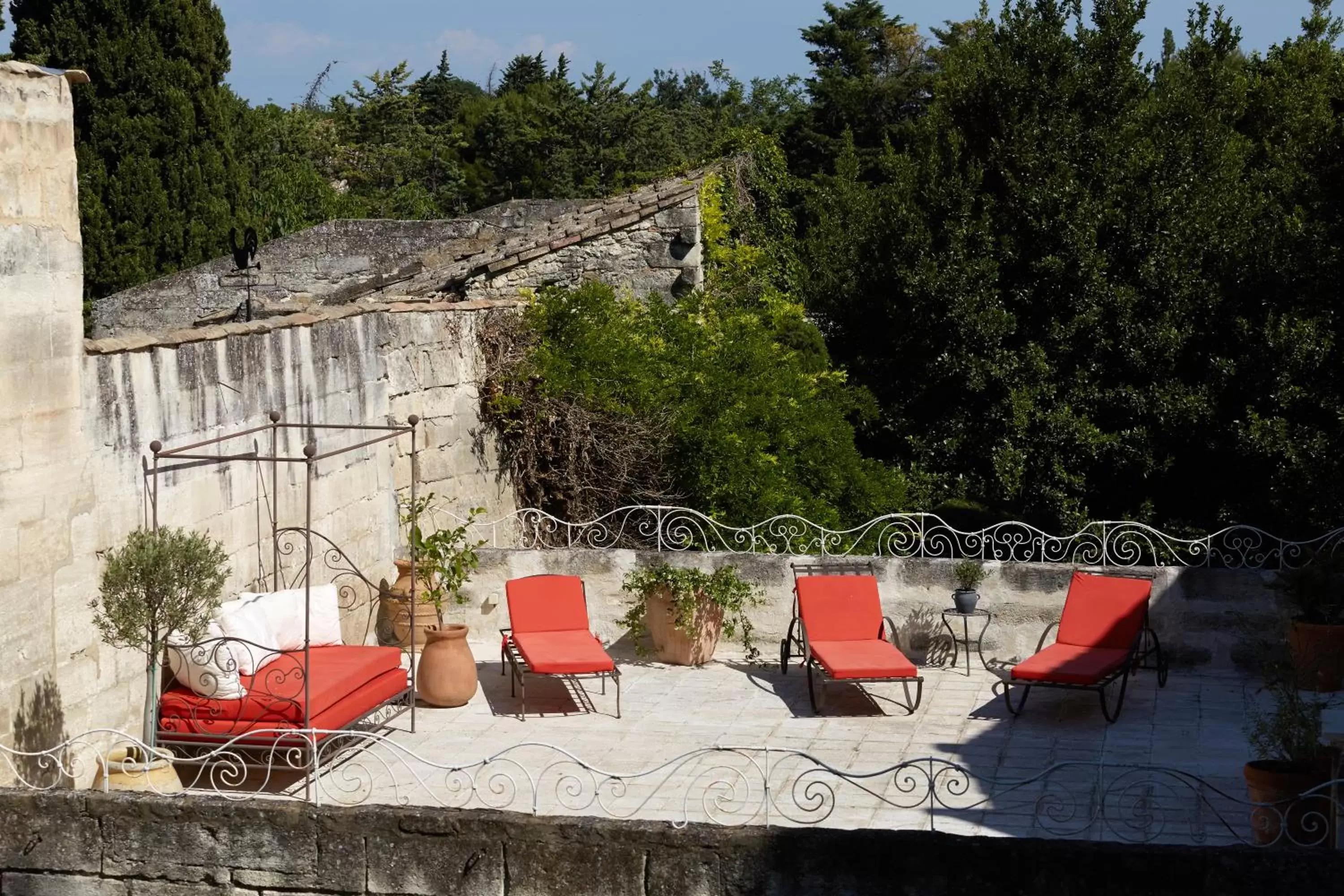 Patio in Hotel De L'Atelier