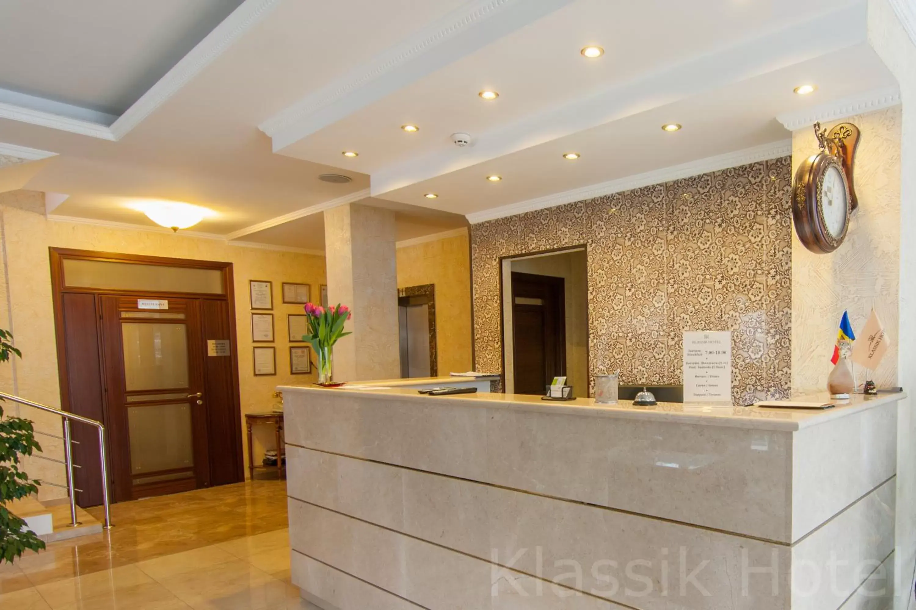 Lobby or reception in Klassik Hotel Lobby or reception in Klassik Hotel