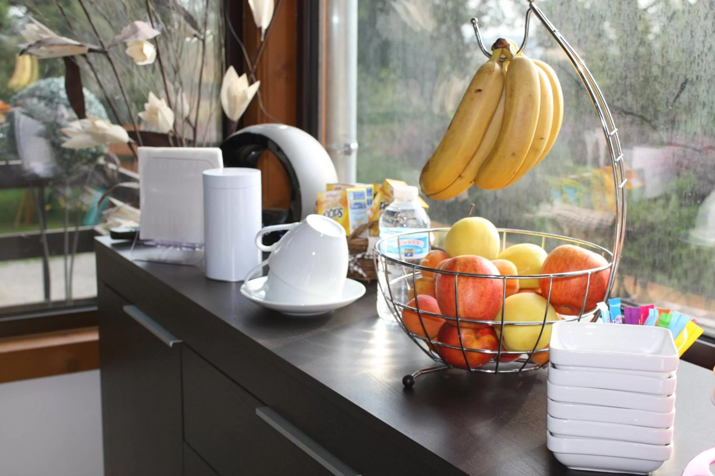 Continental breakfast in La Rose des Vents