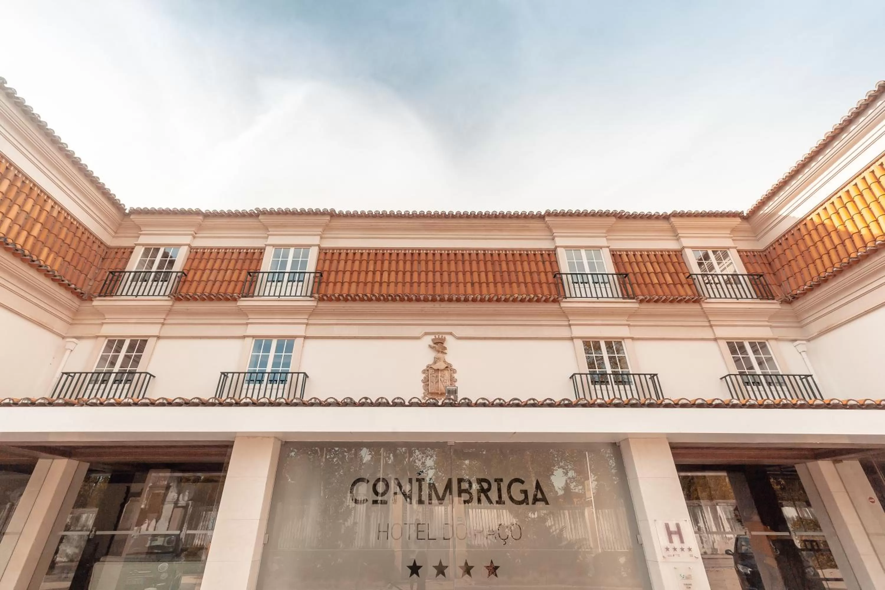 Facade/entrance in Conimbriga Hotel do Paço