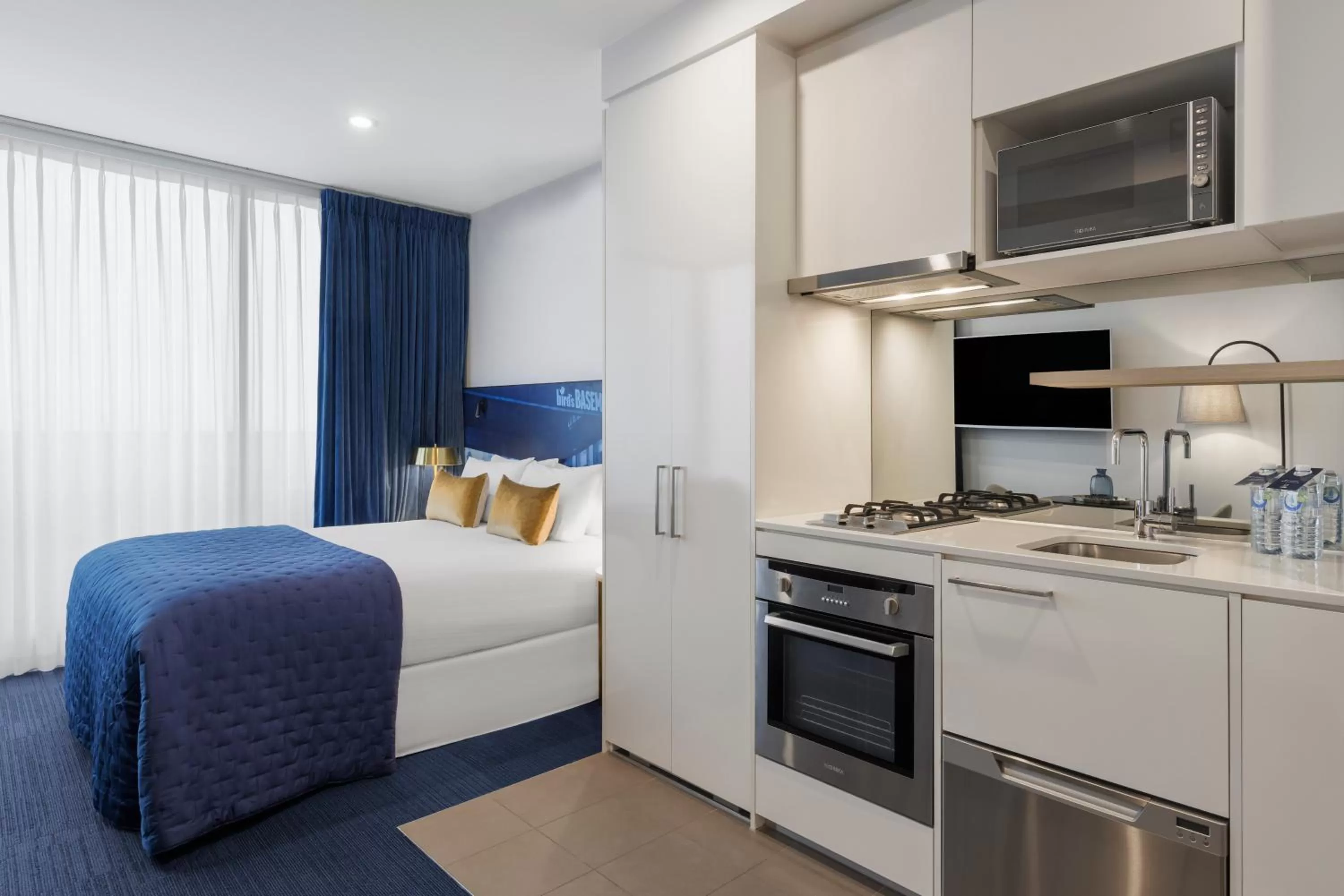Bed in Avani Melbourne Jazz Corner Residences