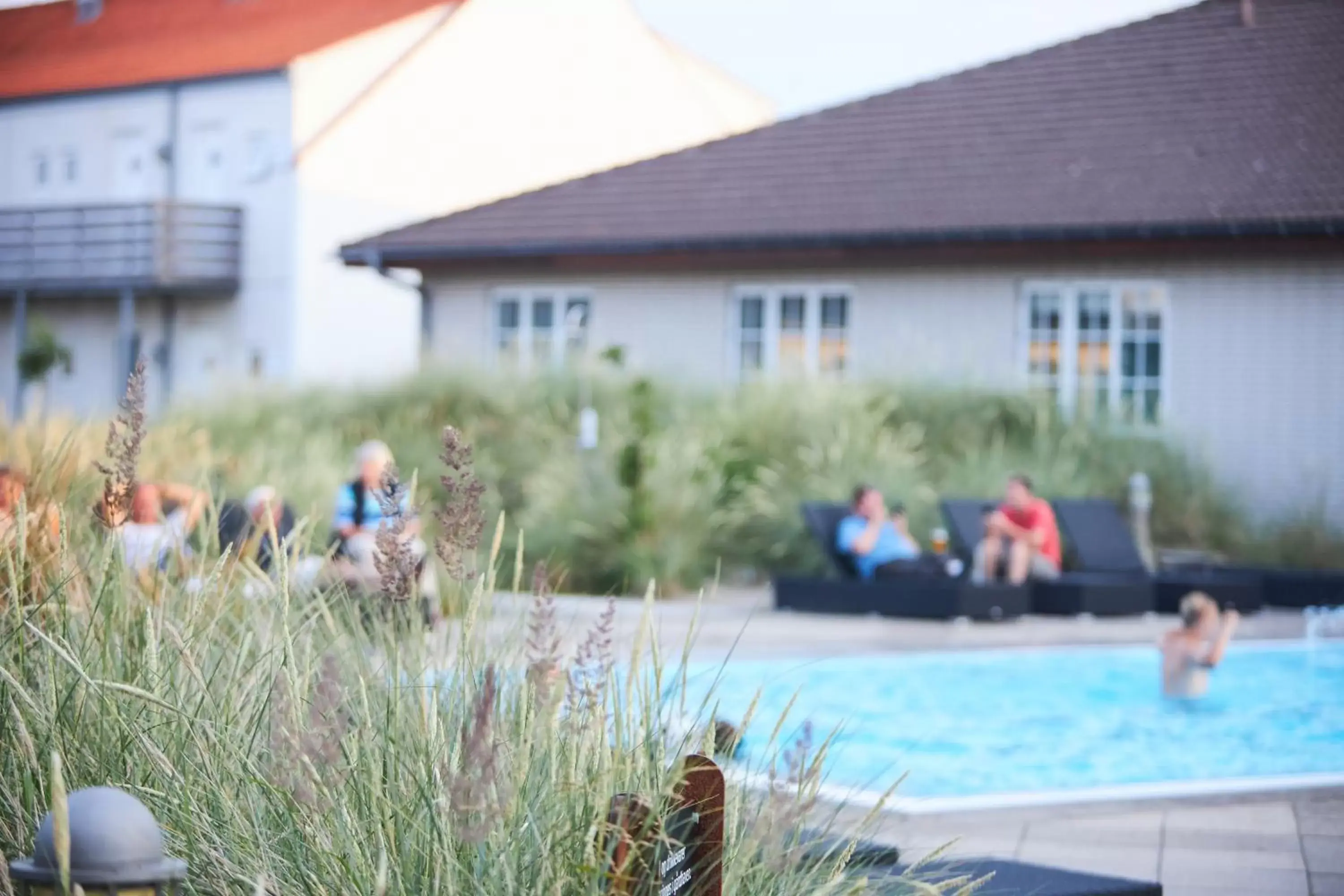 Swimming Pool in Color Hotel Skagen