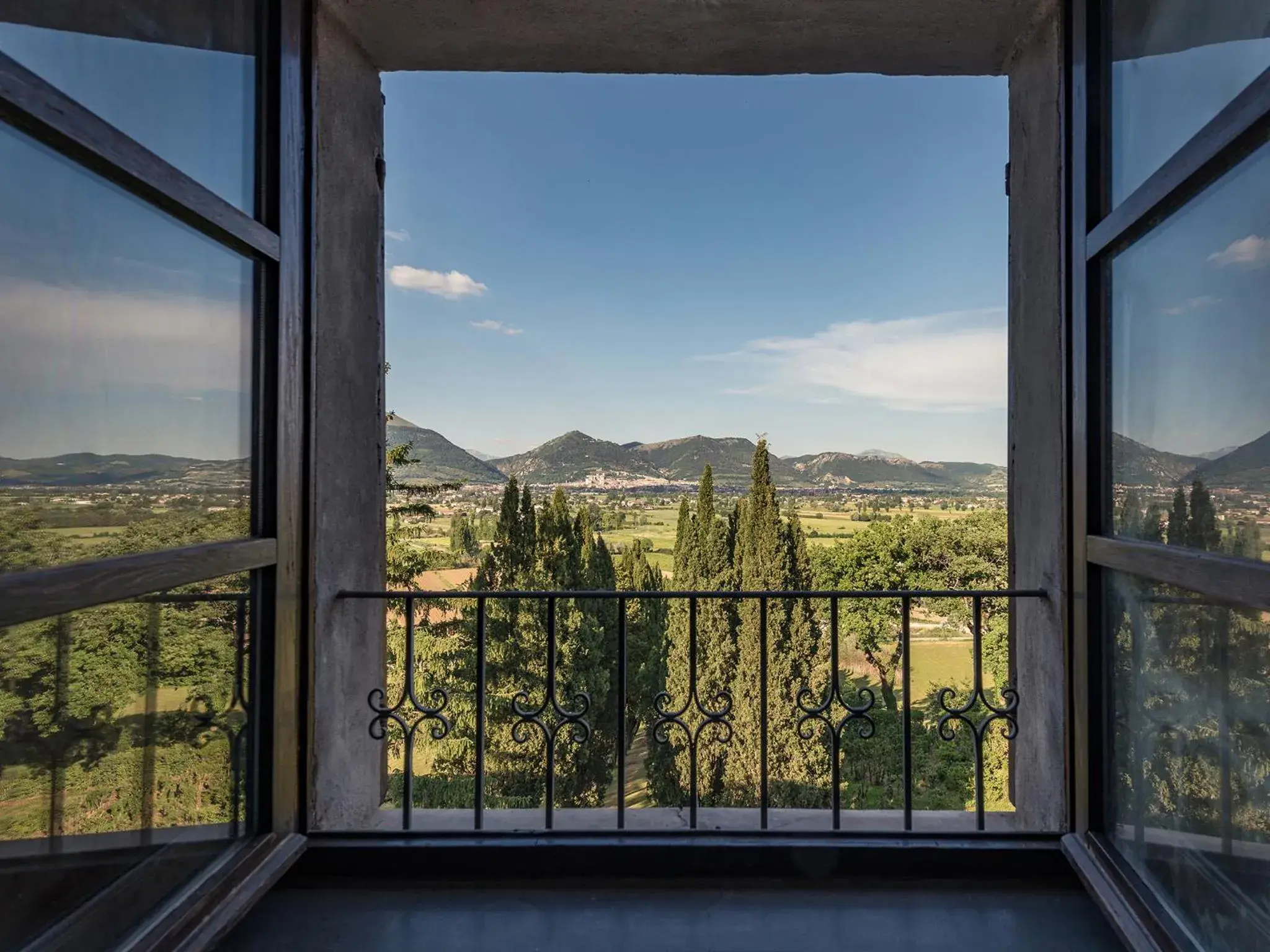 Bird's eye view, Mountain View in Hotel Villa Montegranelli