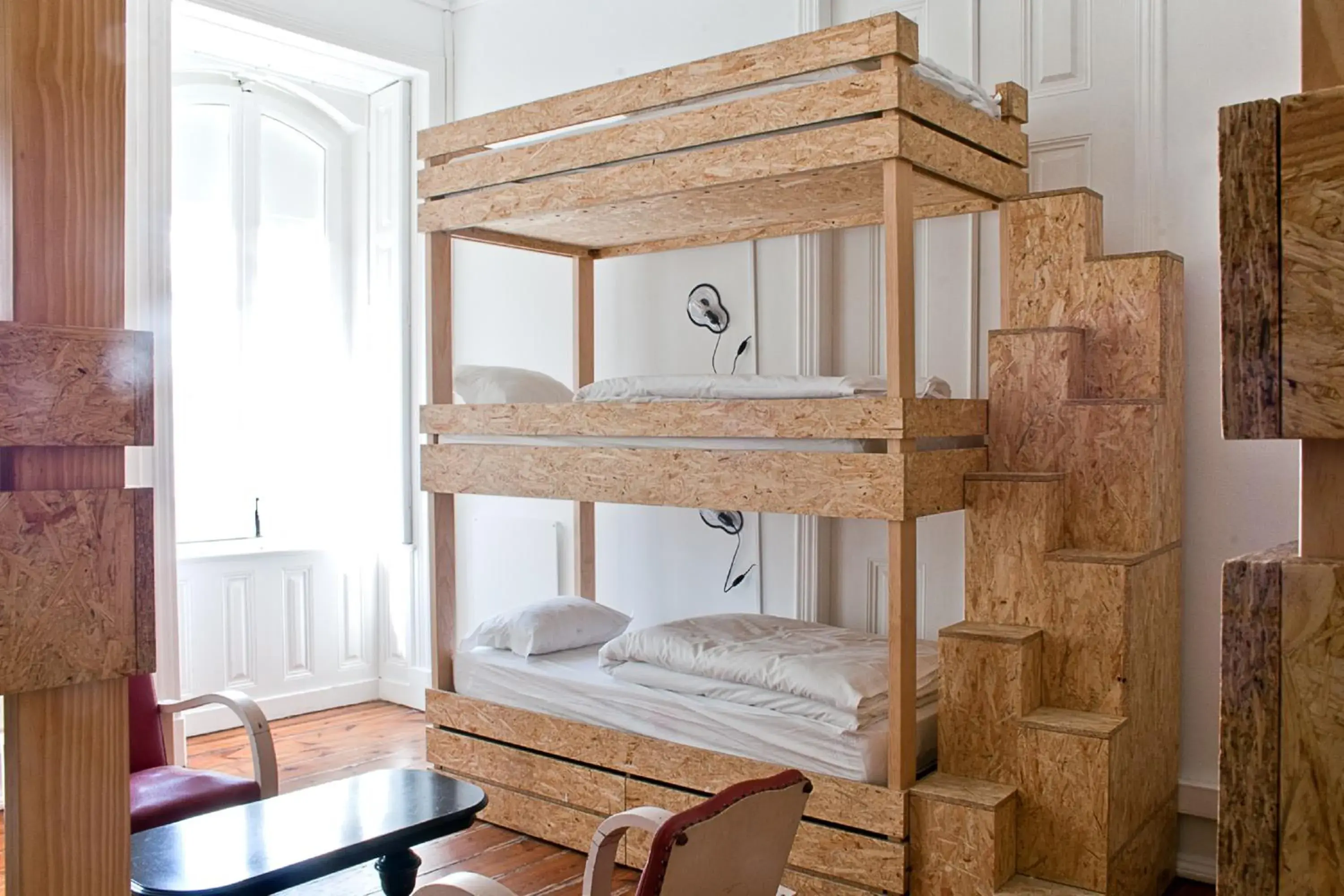 Bedroom, Bunk Bed in The Independente Hostel & Suites