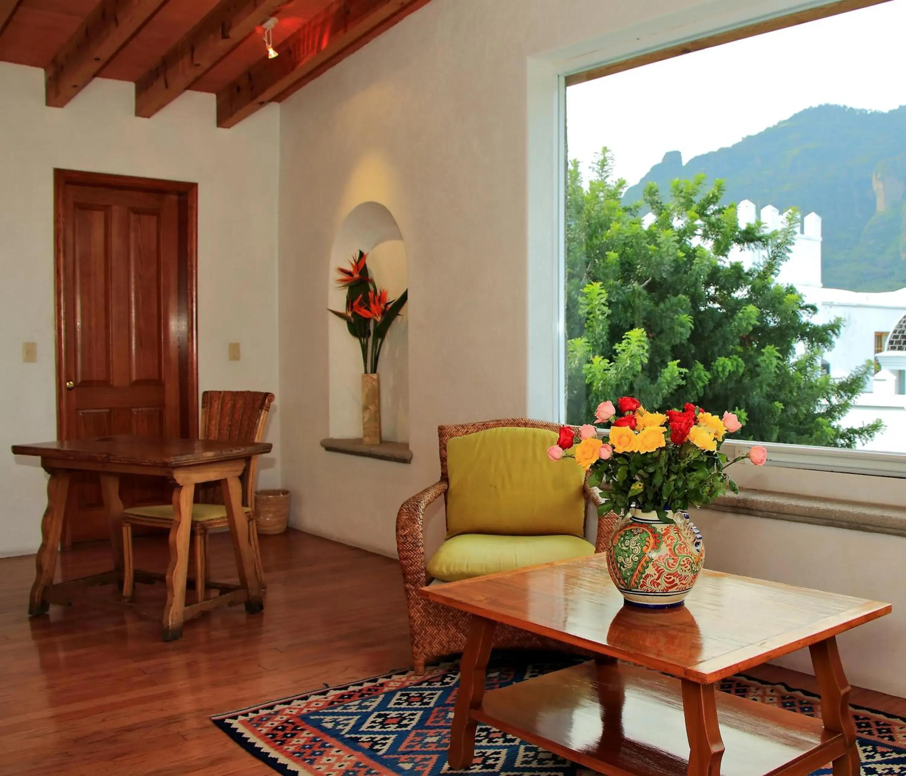 Living room, Seating Area in Posada del Tepozteco