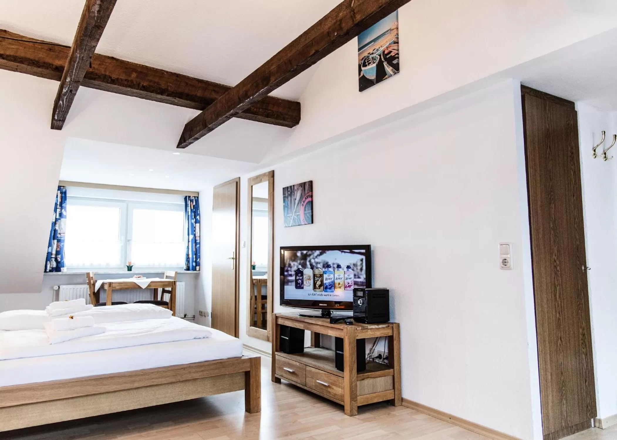 Bed in Hotel Tum Stüürmann