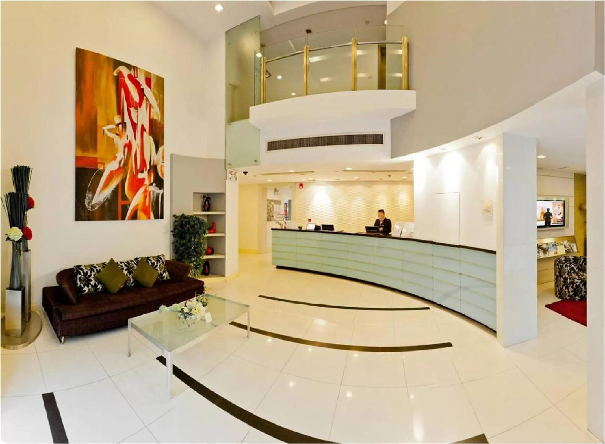 Lobby or reception in Citadines Xinghai Suzhou