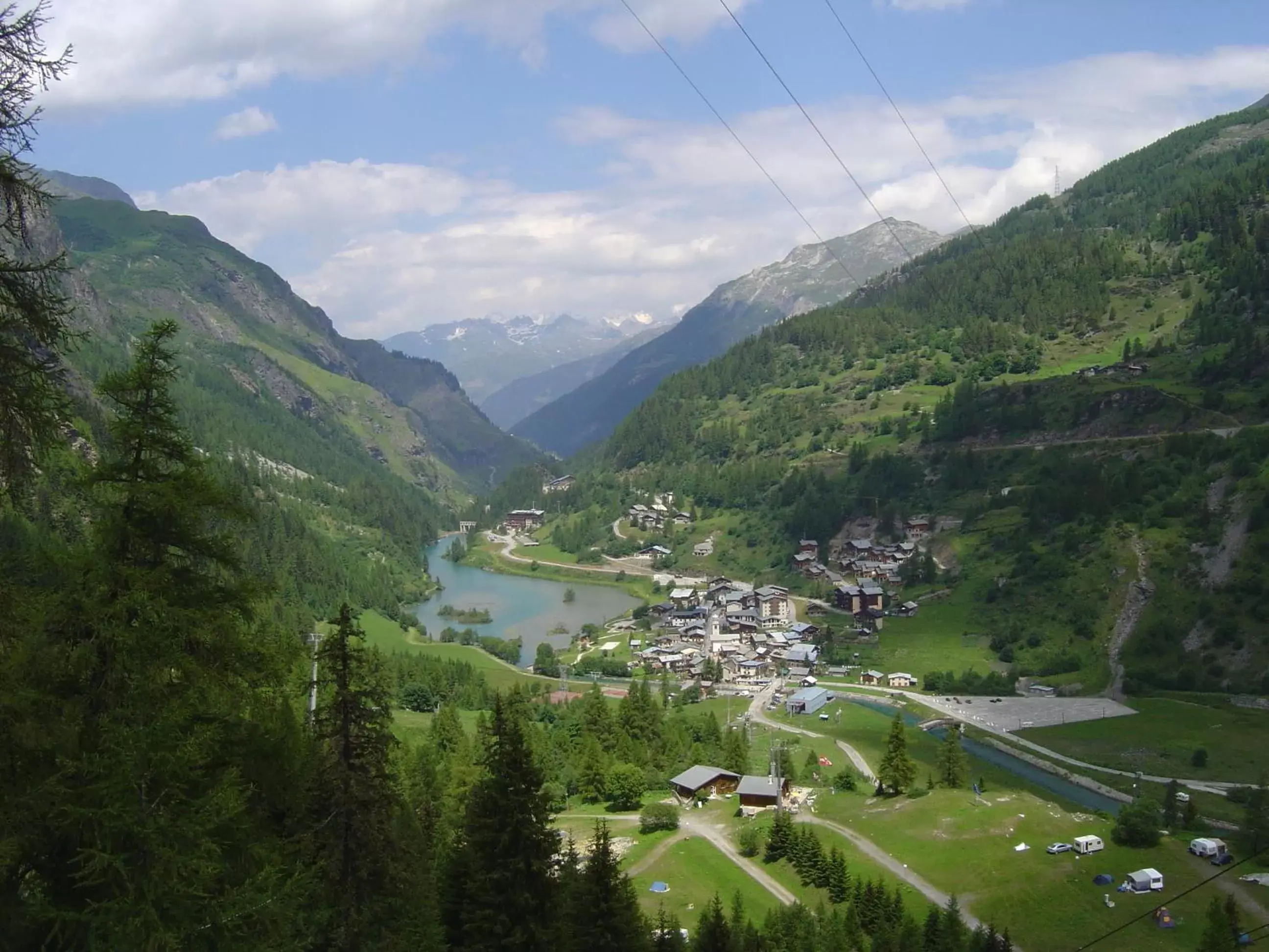 Area and facilities, Bird's-eye View in Hotel Le Genepy