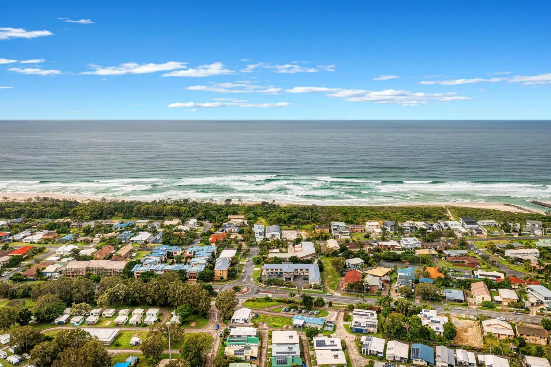Beach in Pottsville Beach Motel