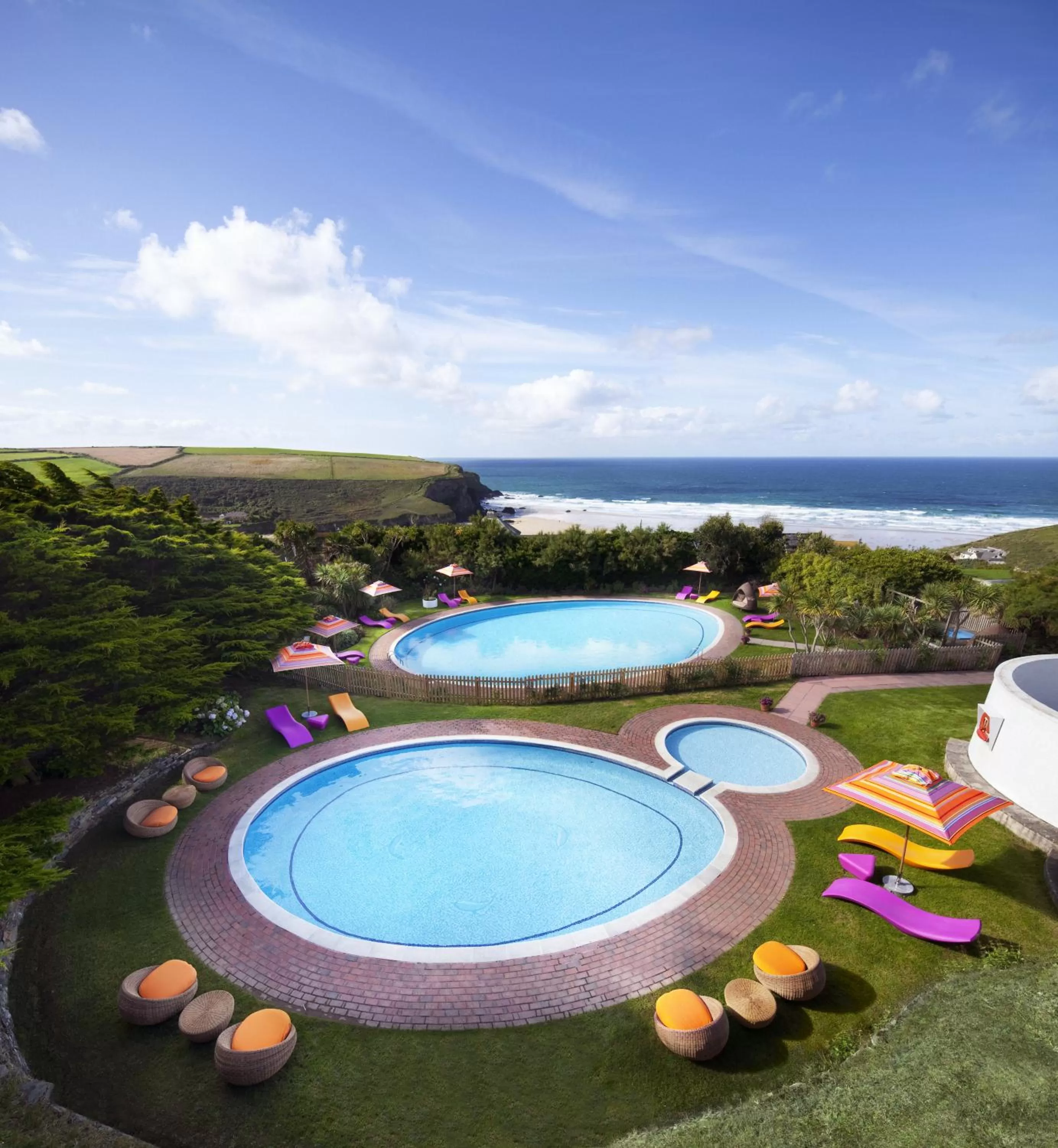Swimming pool in Bedruthan Hotel & Spa