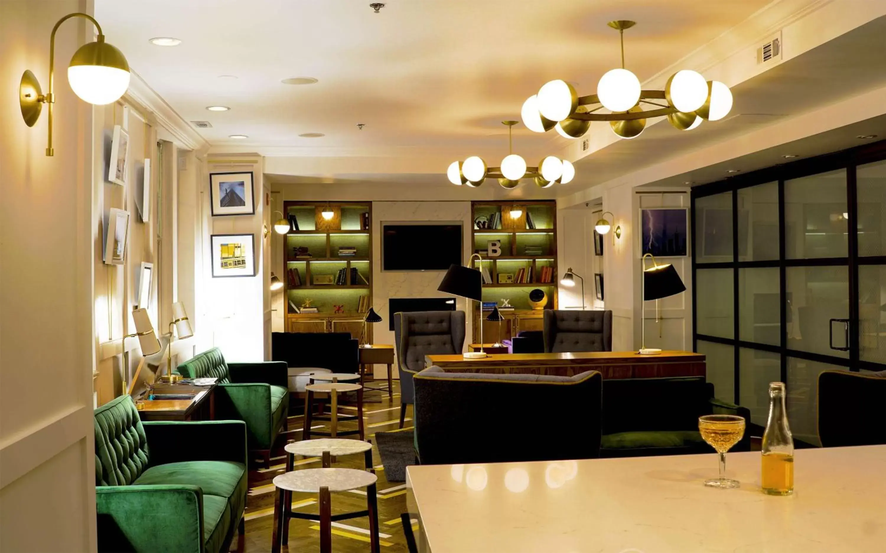 Lounge or bar in Acme Hotel Company Chicago Lounge or bar in Acme Hotel Company Chicago