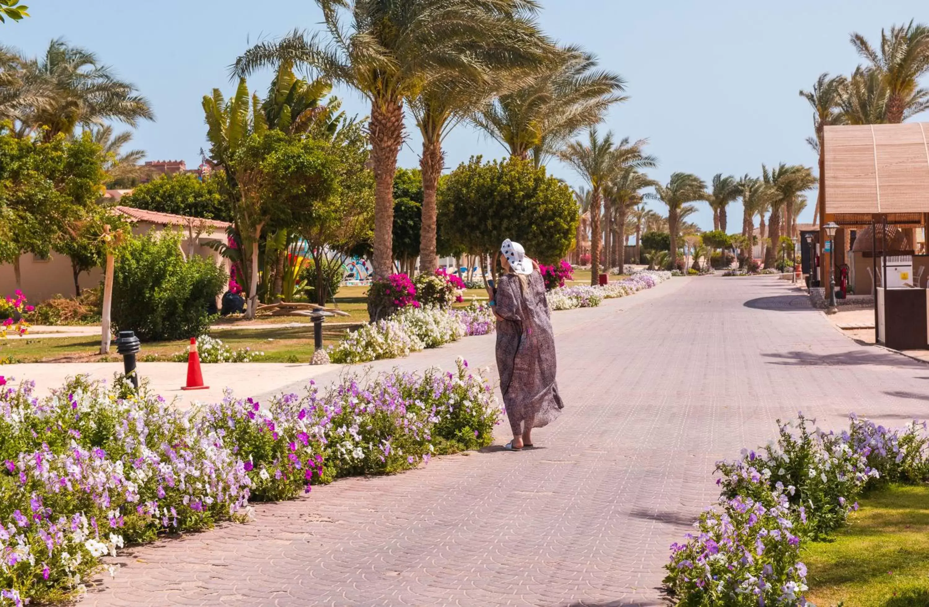 Garden in Pyramisa Beach Resort Sahl Hasheesh