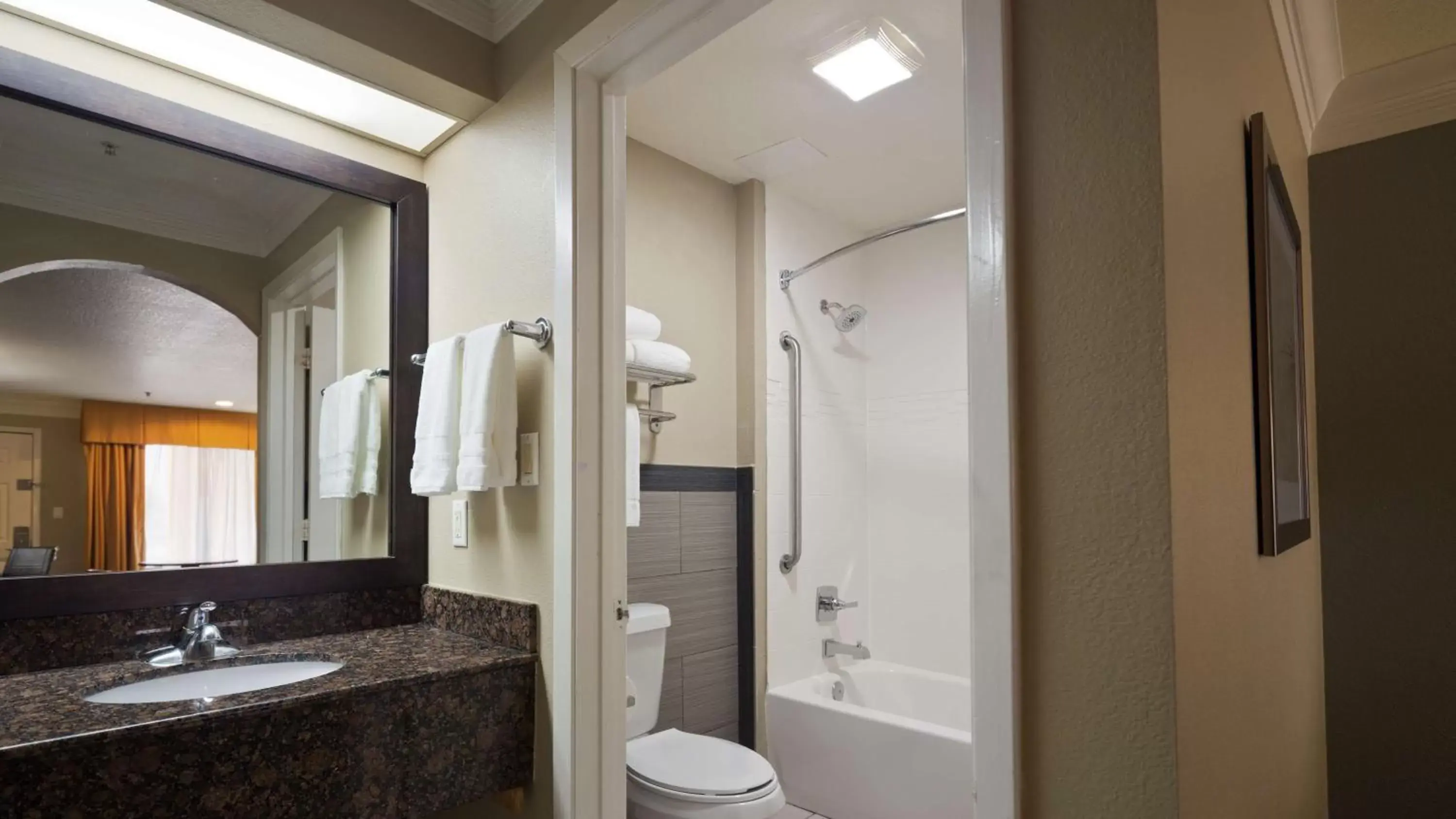 Photo of the whole room, Bathroom in Best Western Angleton Inn