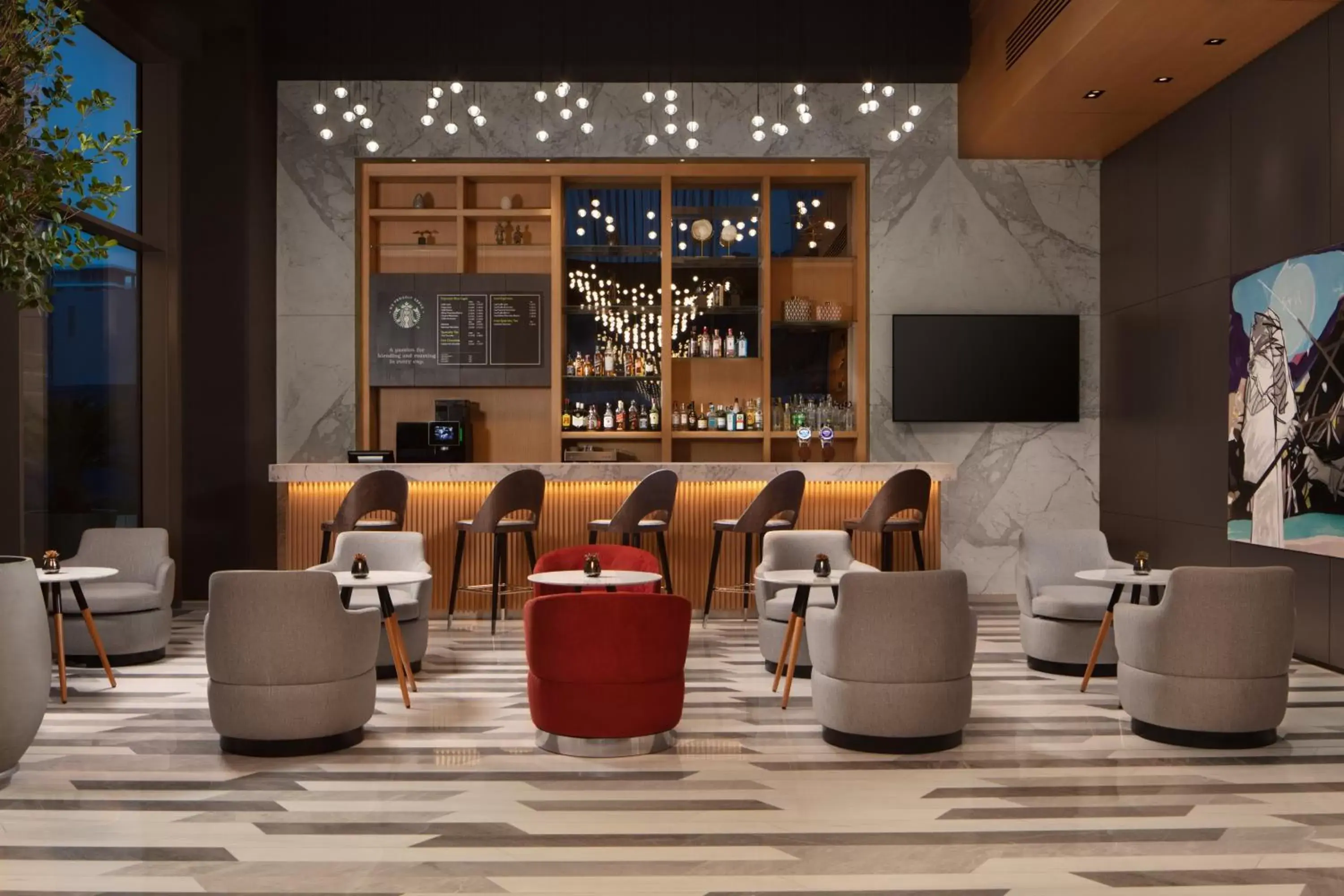 Lobby or reception, Lounge/Bar in Four Points by Sheraton Istanbul Kagithane