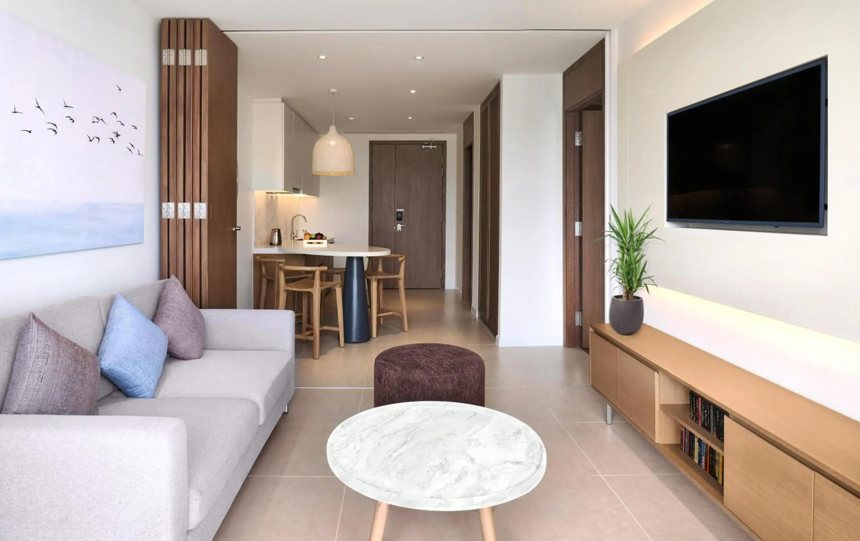 Living room, Seating Area in Premier Residences Phu Quoc Emerald Bay Managed by Accor