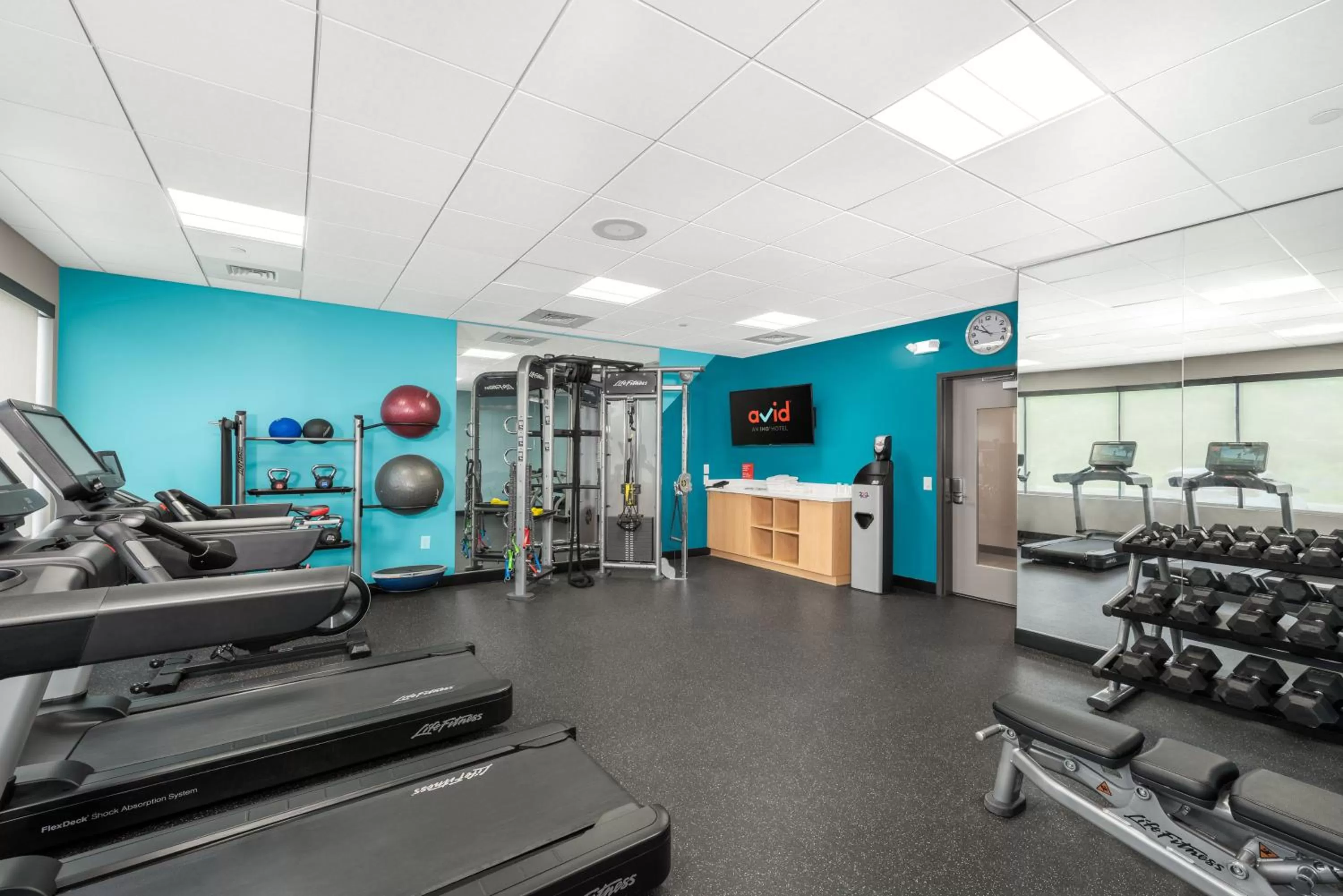 Fitness centre/facilities in avid hotel Nashville - Lebanon an IHG Hotel