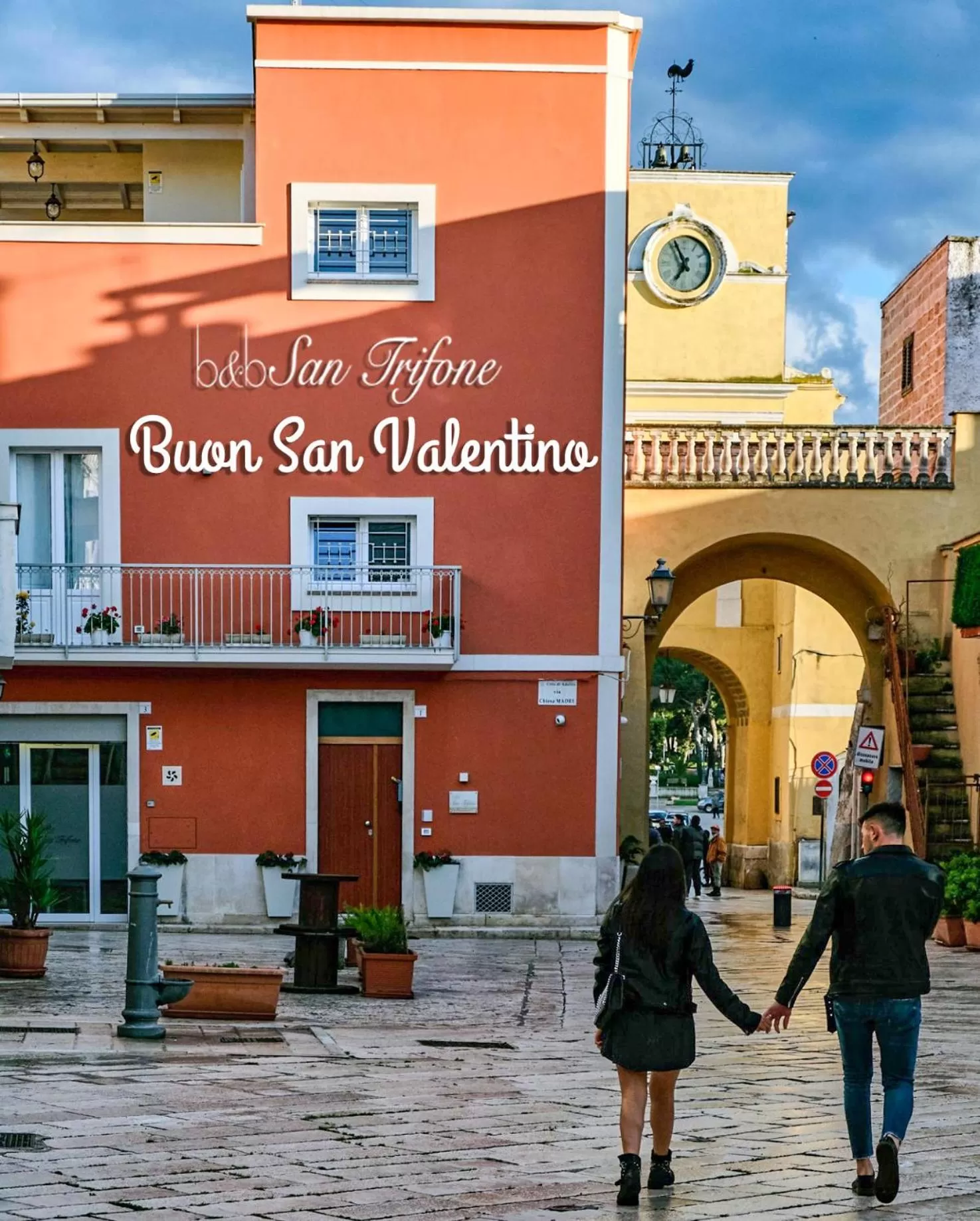 Facade/entrance in B&B San Trifone