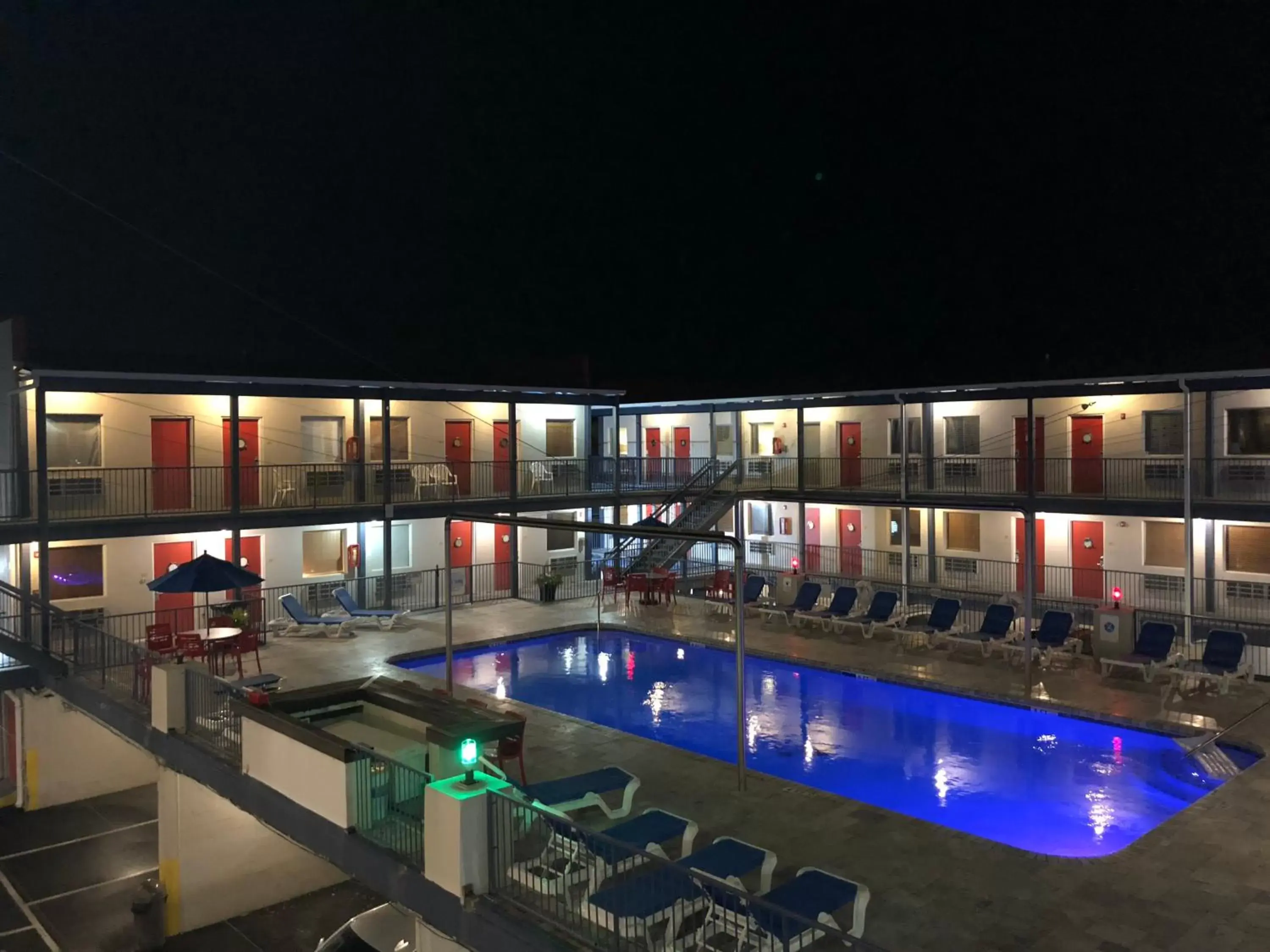 Night, Pool View in Sea and Breeze Hotel and Condo