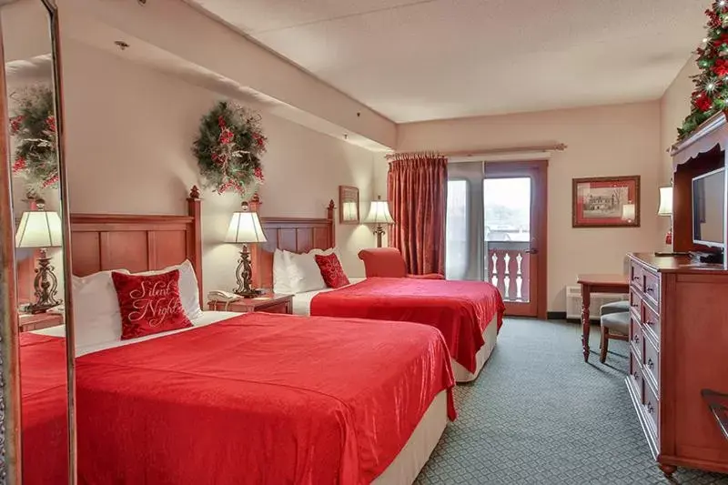 Bed in The Inn at Christmas Place