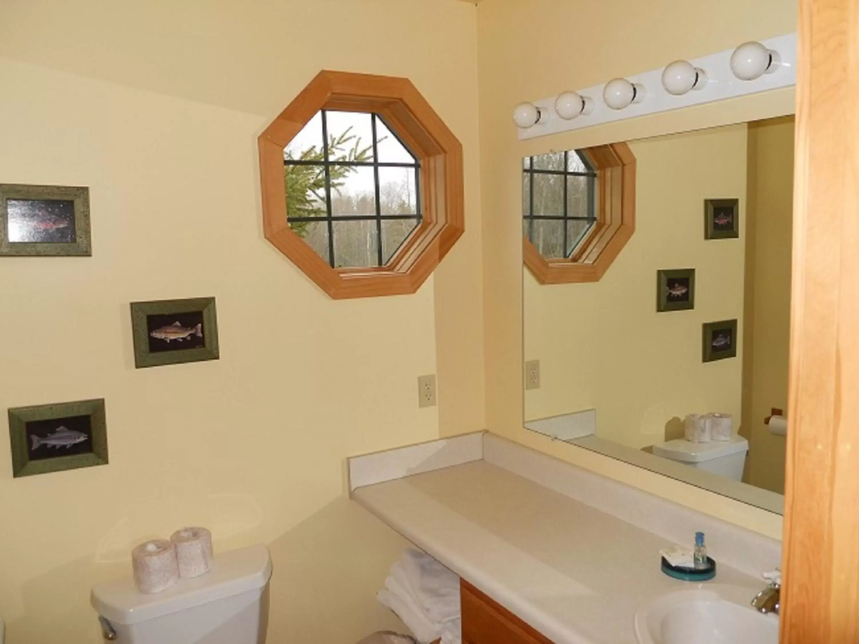 Bathroom in Drummond Island Resort & Conference Center