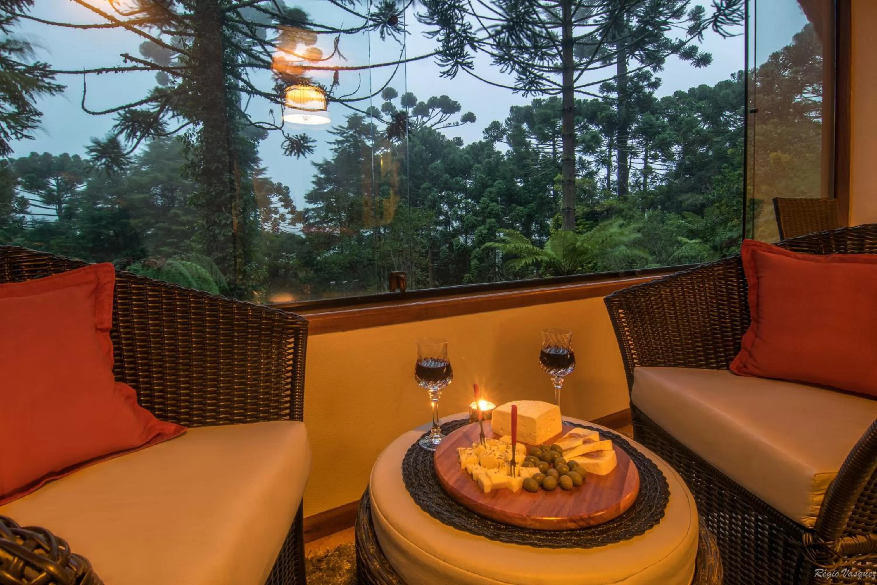 Garden view in Pousada Ricanto Amore Mio