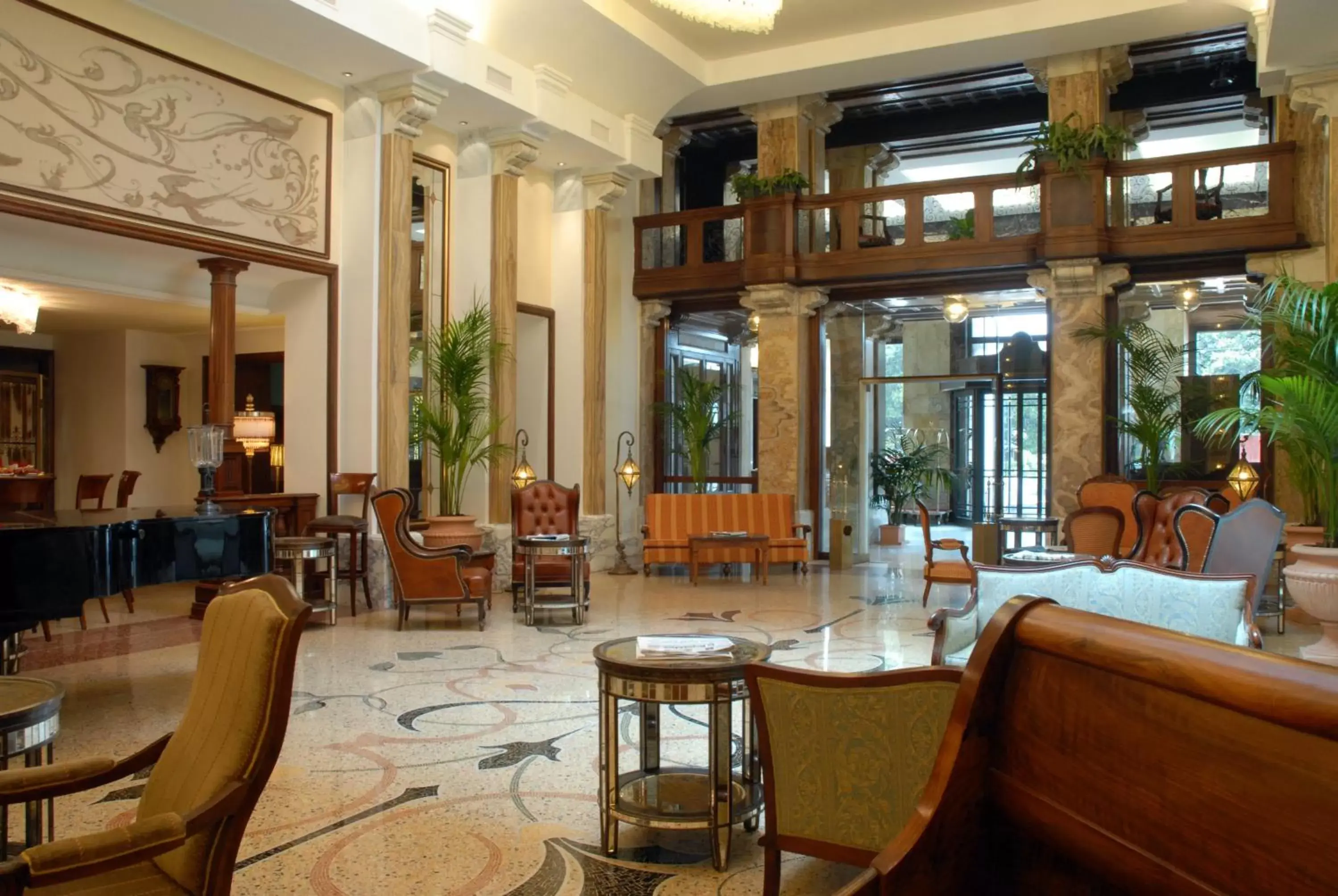 Lobby or reception, Lobby/Reception in Grand Hotel Savoia