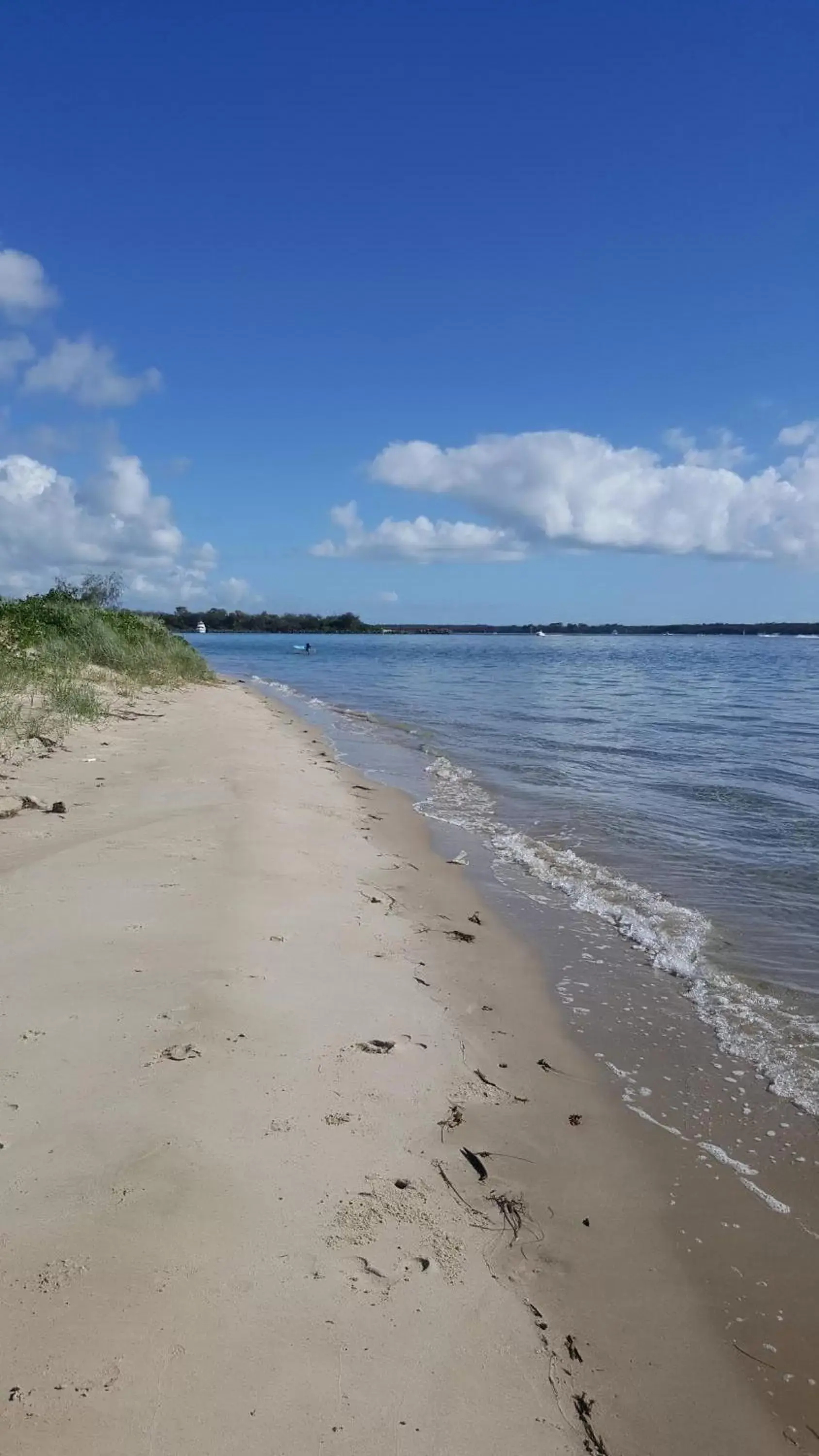 Beach in Bayview Waters Apartments