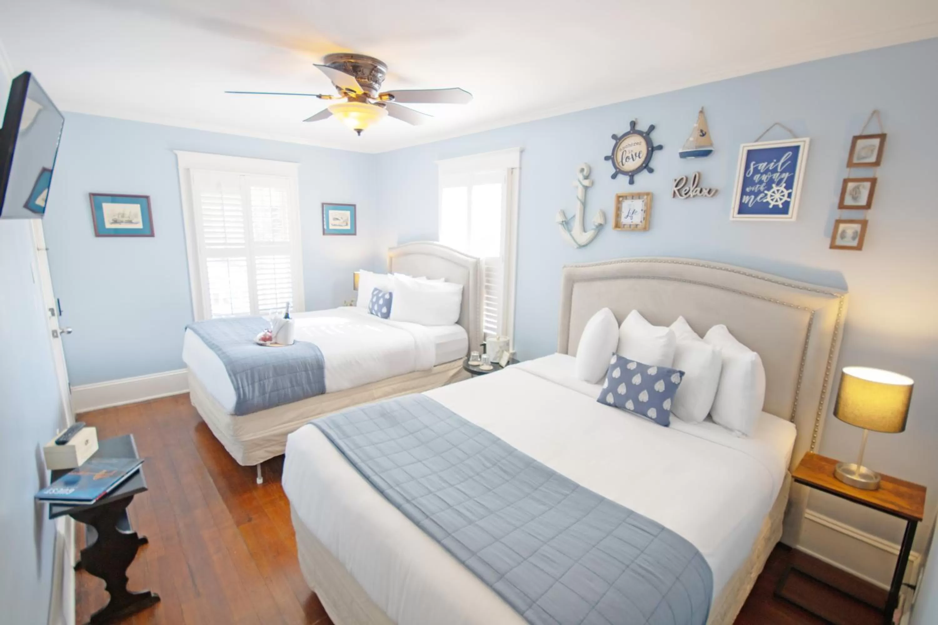 Bed in Hemingway House Bed and Breakfast