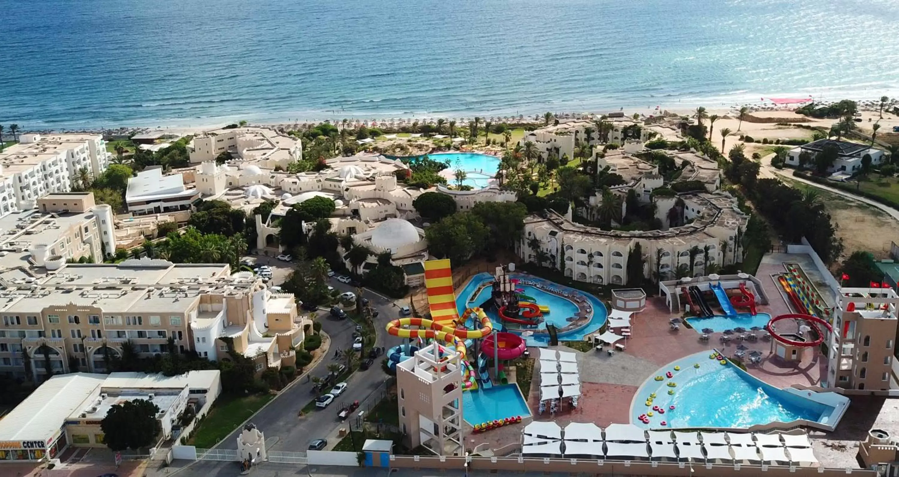 Bird's eye view in Mahdia Beach & Aqua Park Bird's eye view in Mahdia Beach & Aqua Park