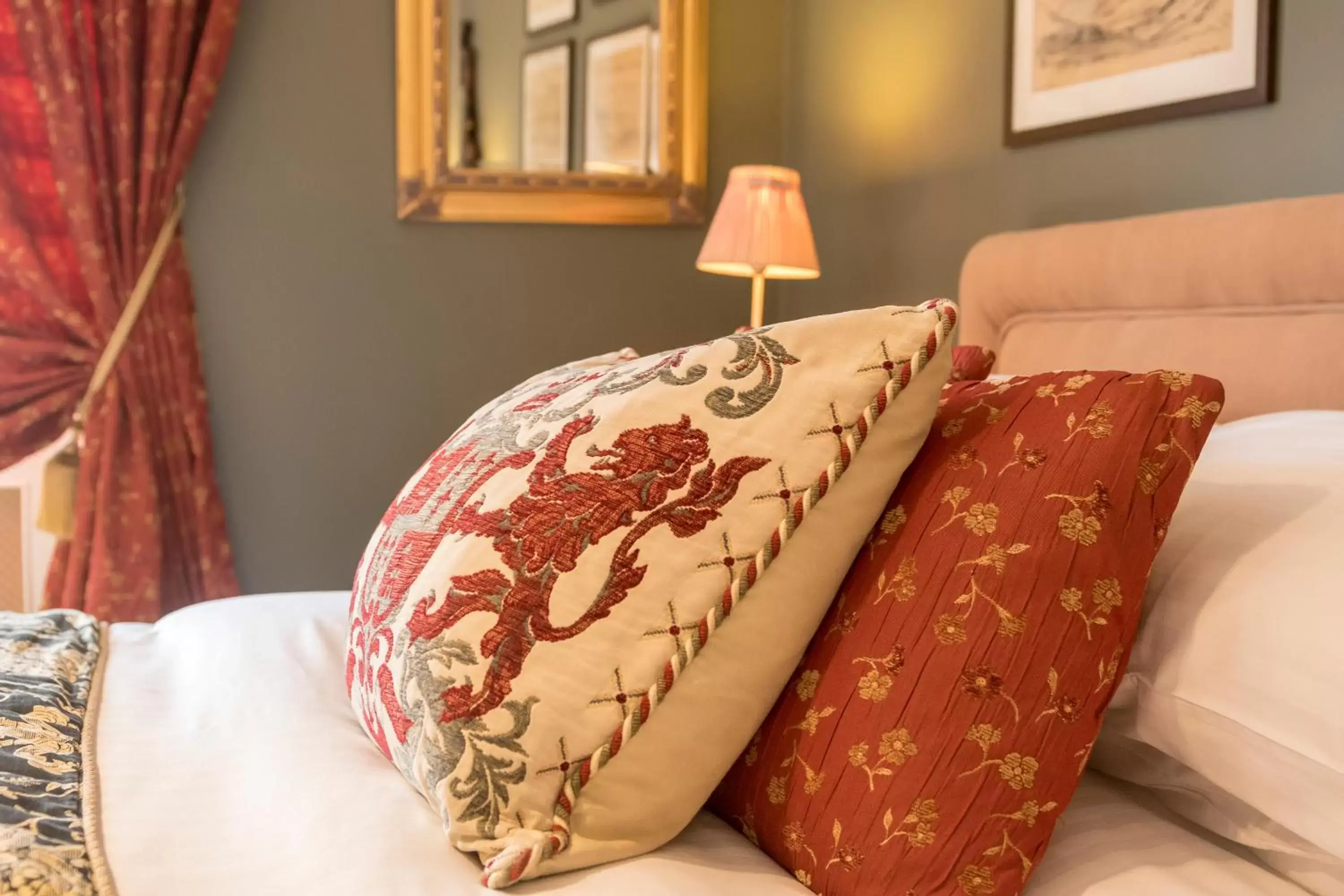 Decorative detail, Bed in Britannia House