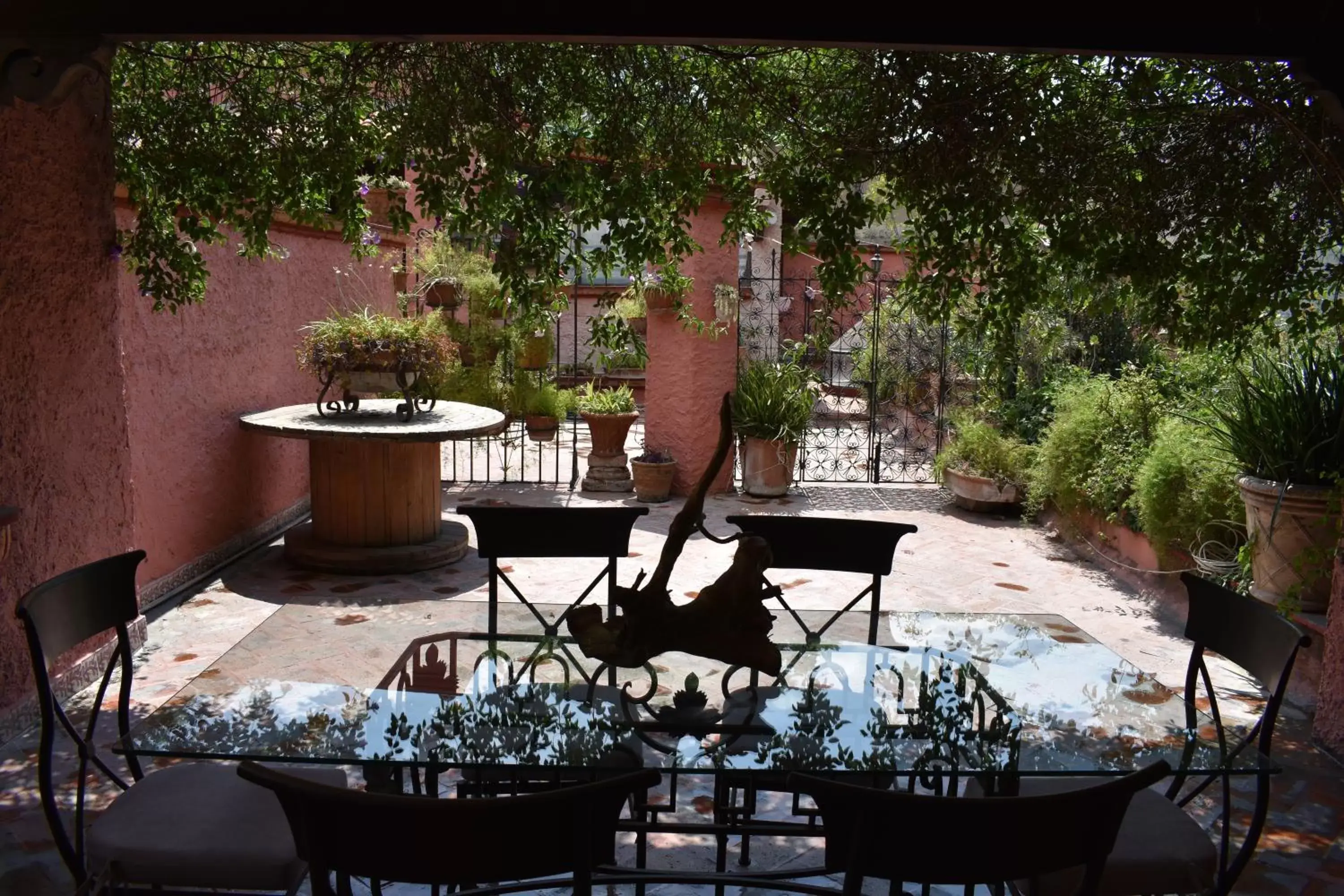 Balcony/Terrace in Tres Fuentes Hotel Boutique