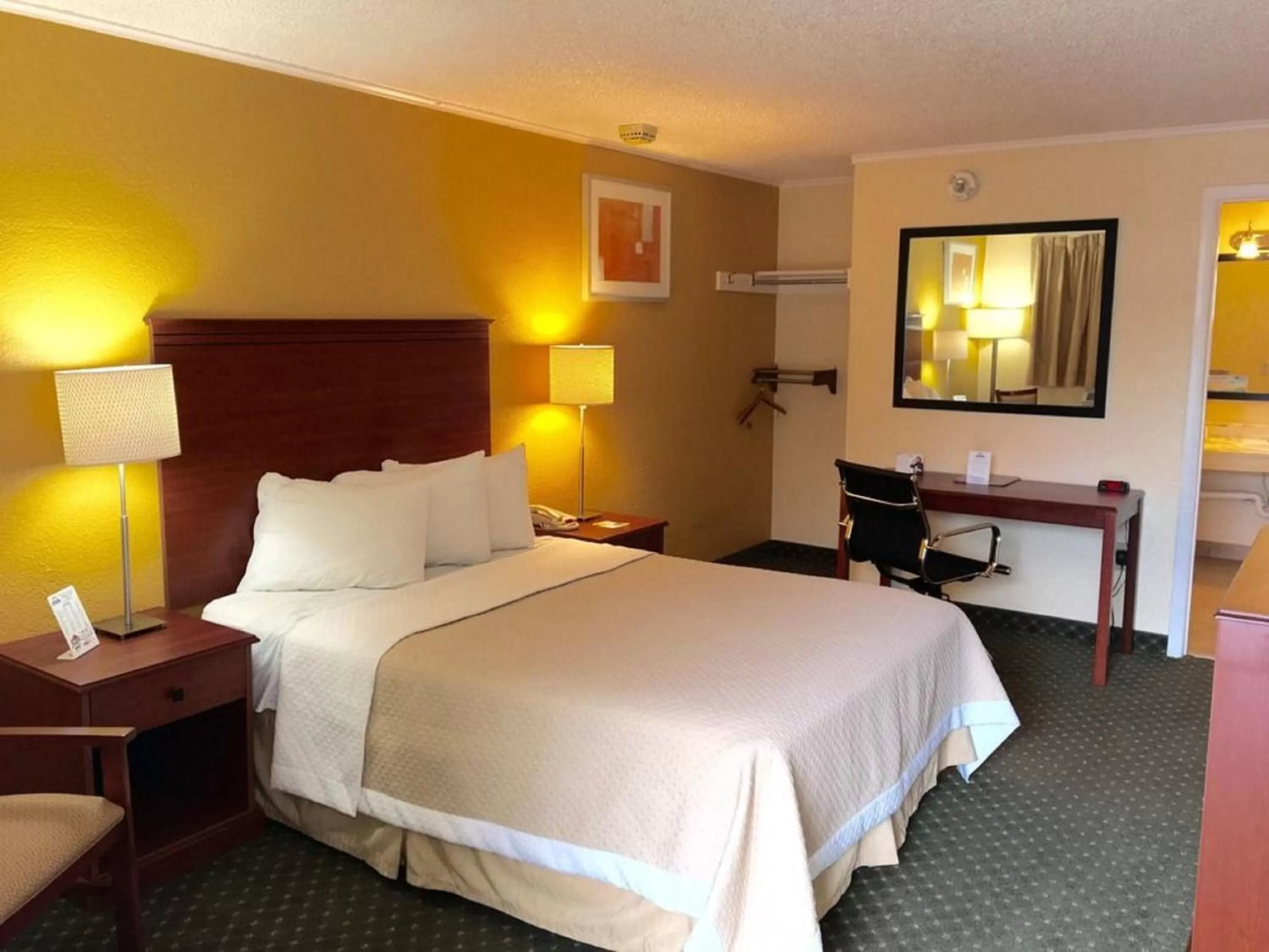 Bedroom in Alamo Inn