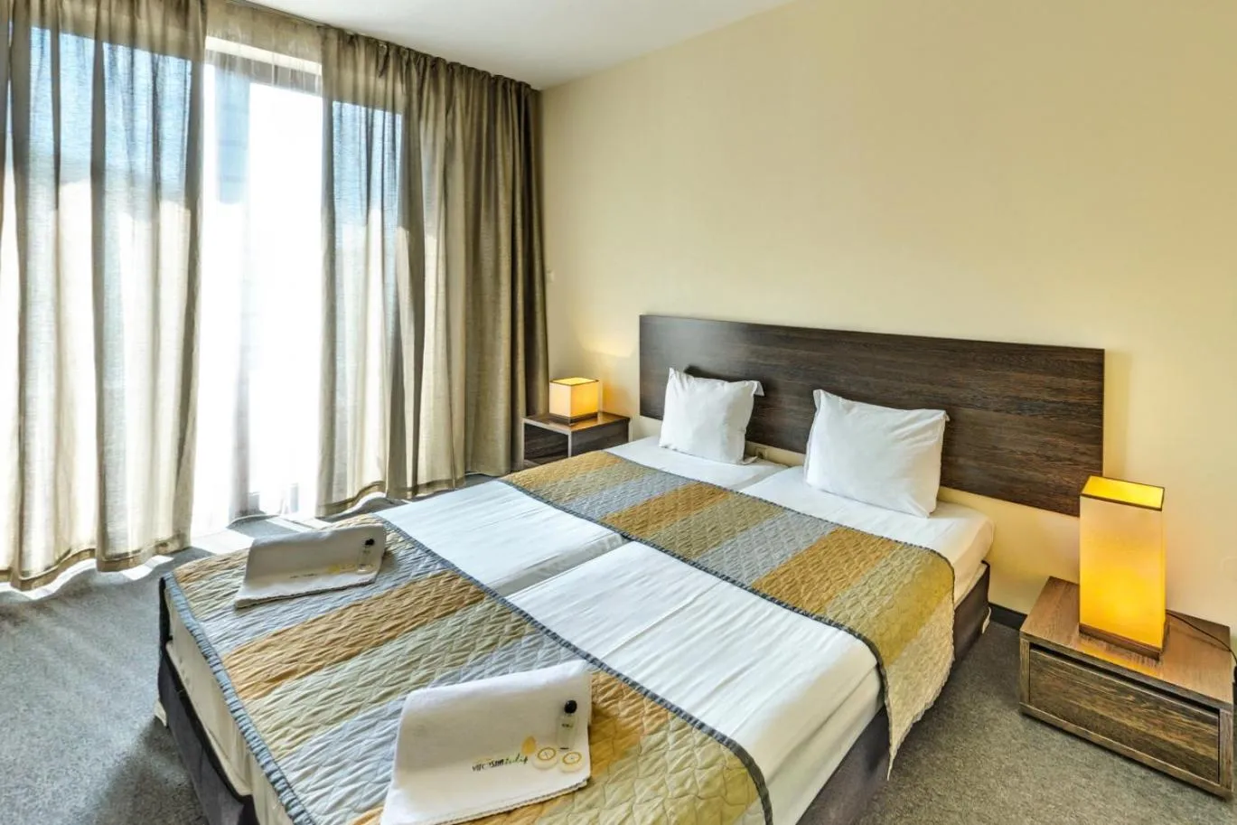 Photo of the whole room, Bed in Vitoshko Lale Hotel