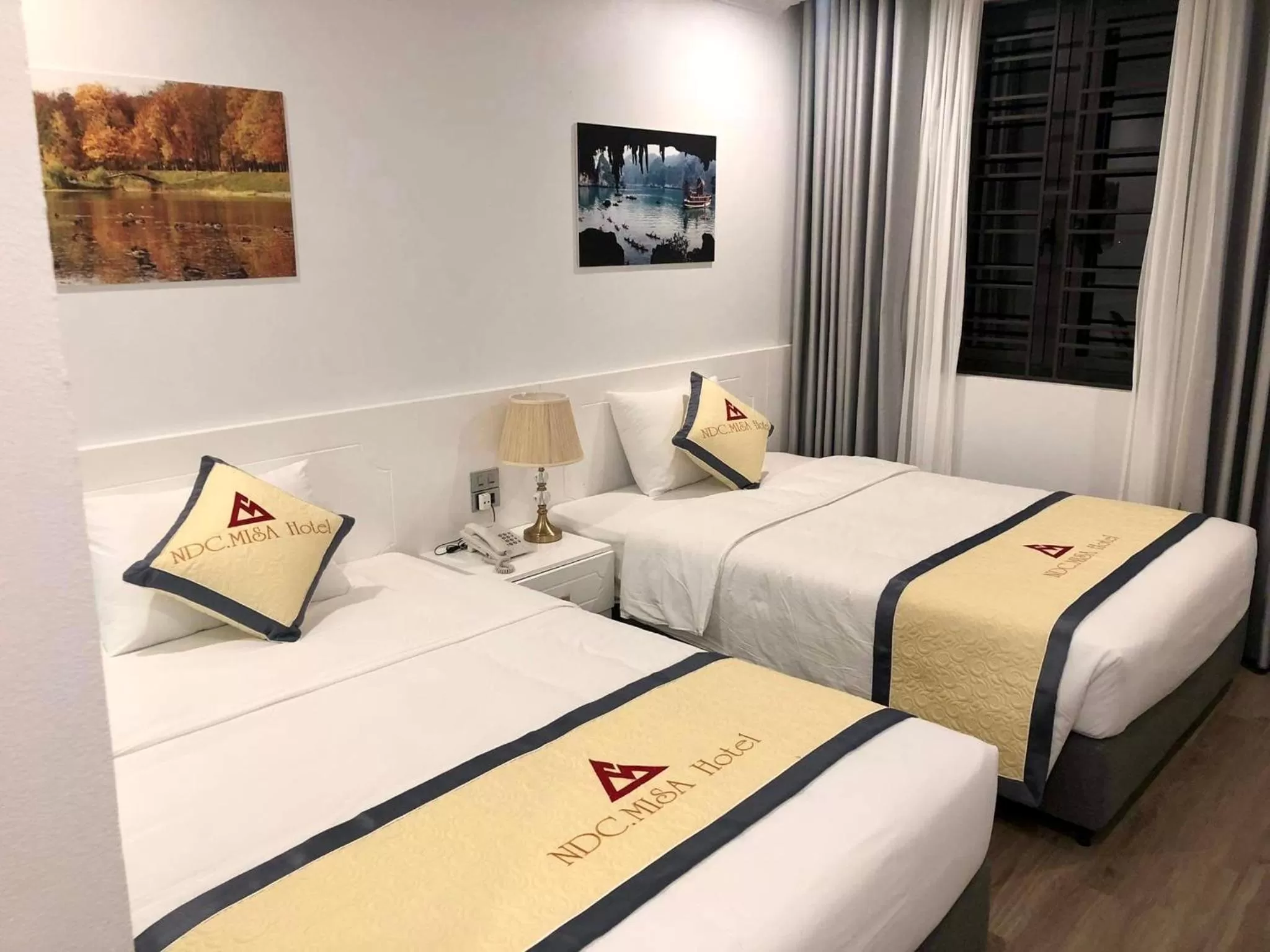 Bed in NDC MISA HOTEL