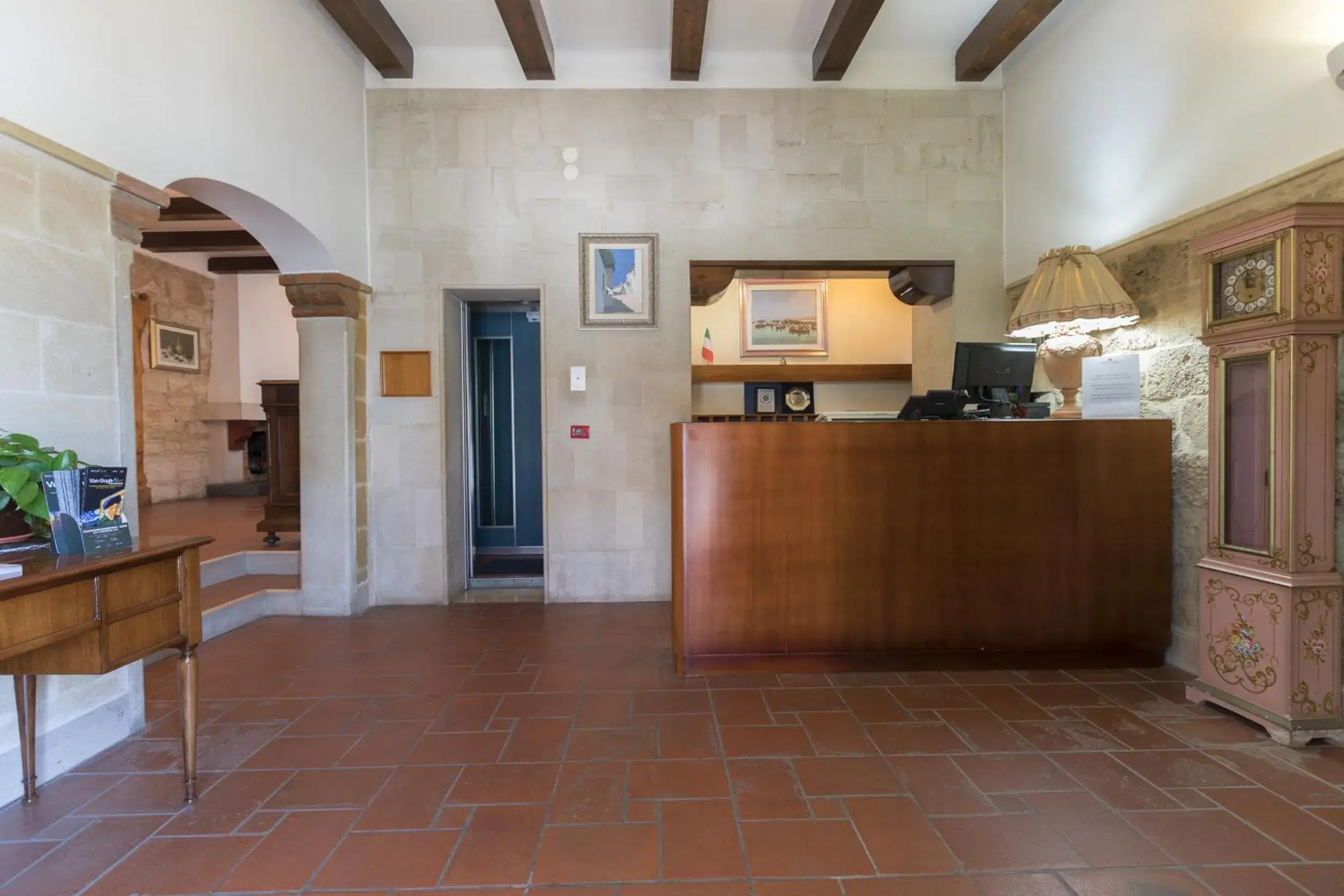 Lobby/Reception in Masseria Sant'Anna